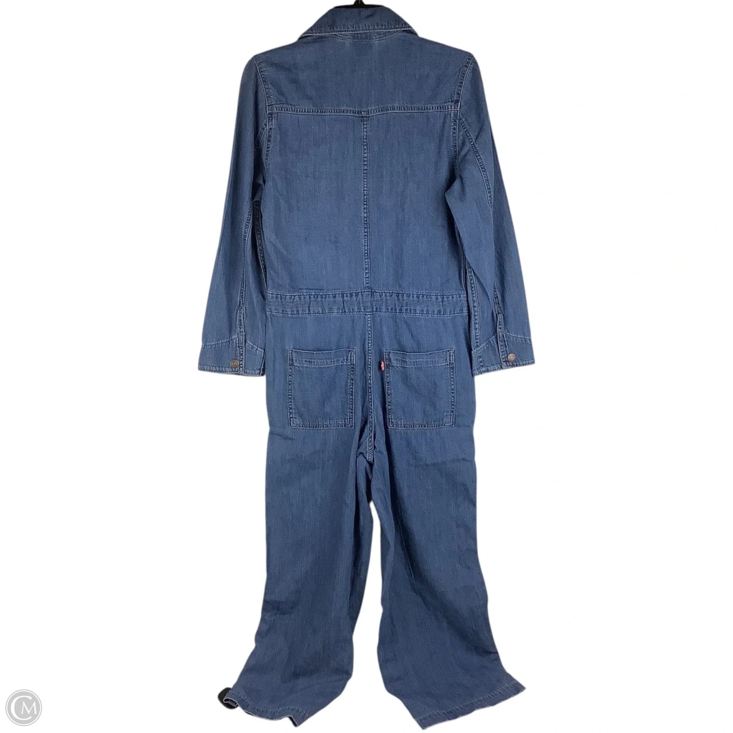 Jumpsuit By Levis In Blue Denim, Size: Xs