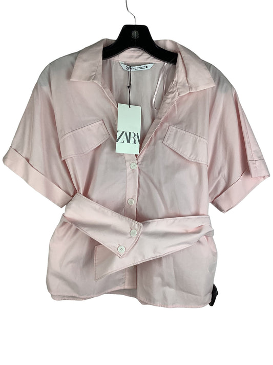 Top Short Sleeve By Zara  Size: Xs