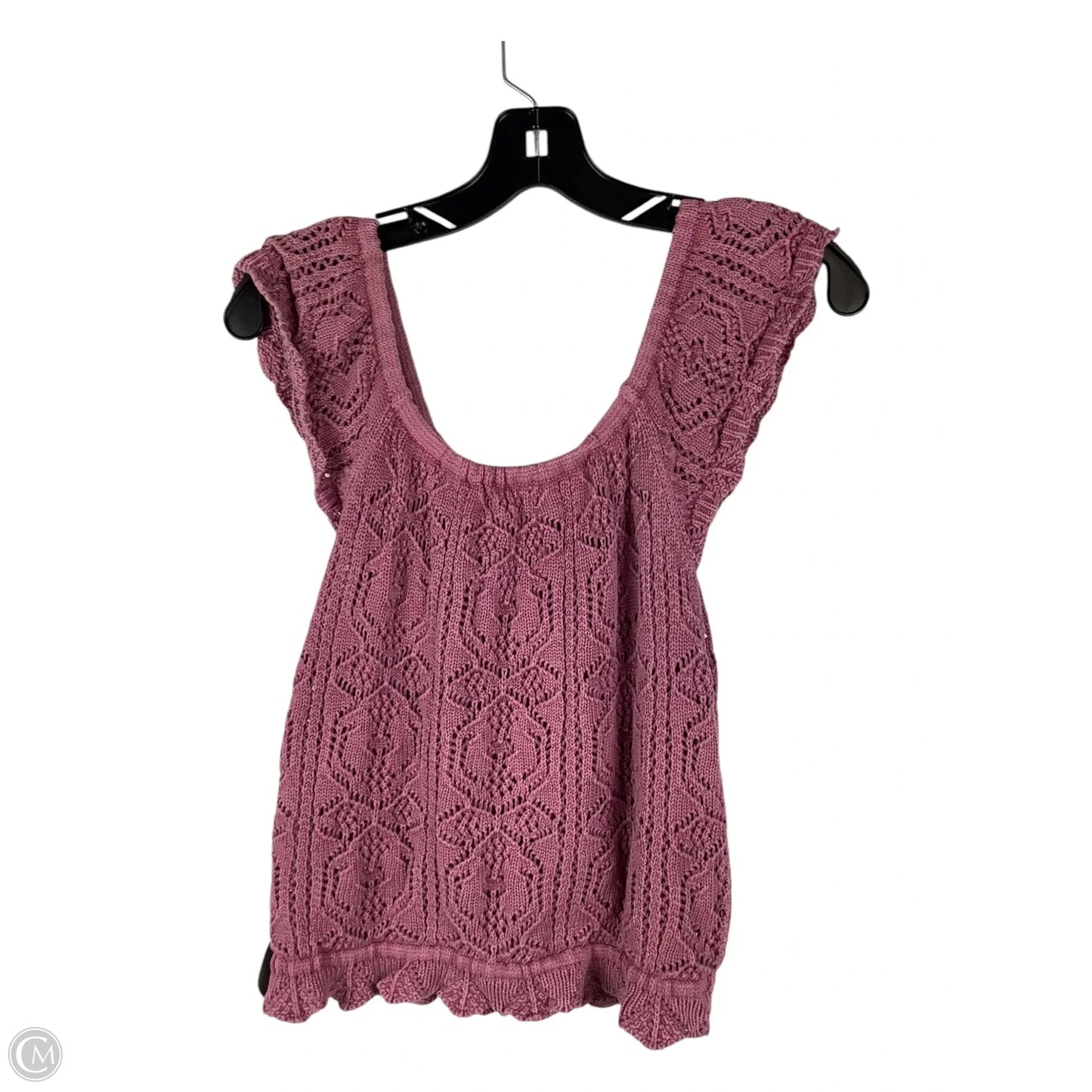 Top Sleeveless By Lucky Brand In Purple, Size: L