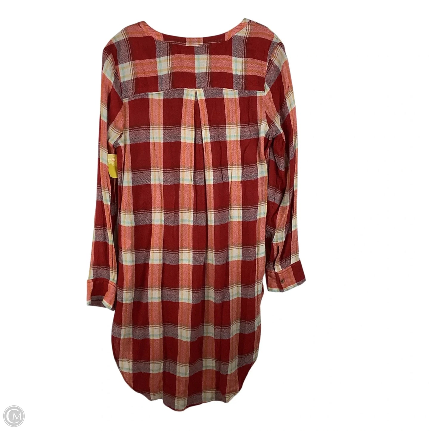 Dress Casual Short By Akemi And Kin In Plaid Pattern, Size: S