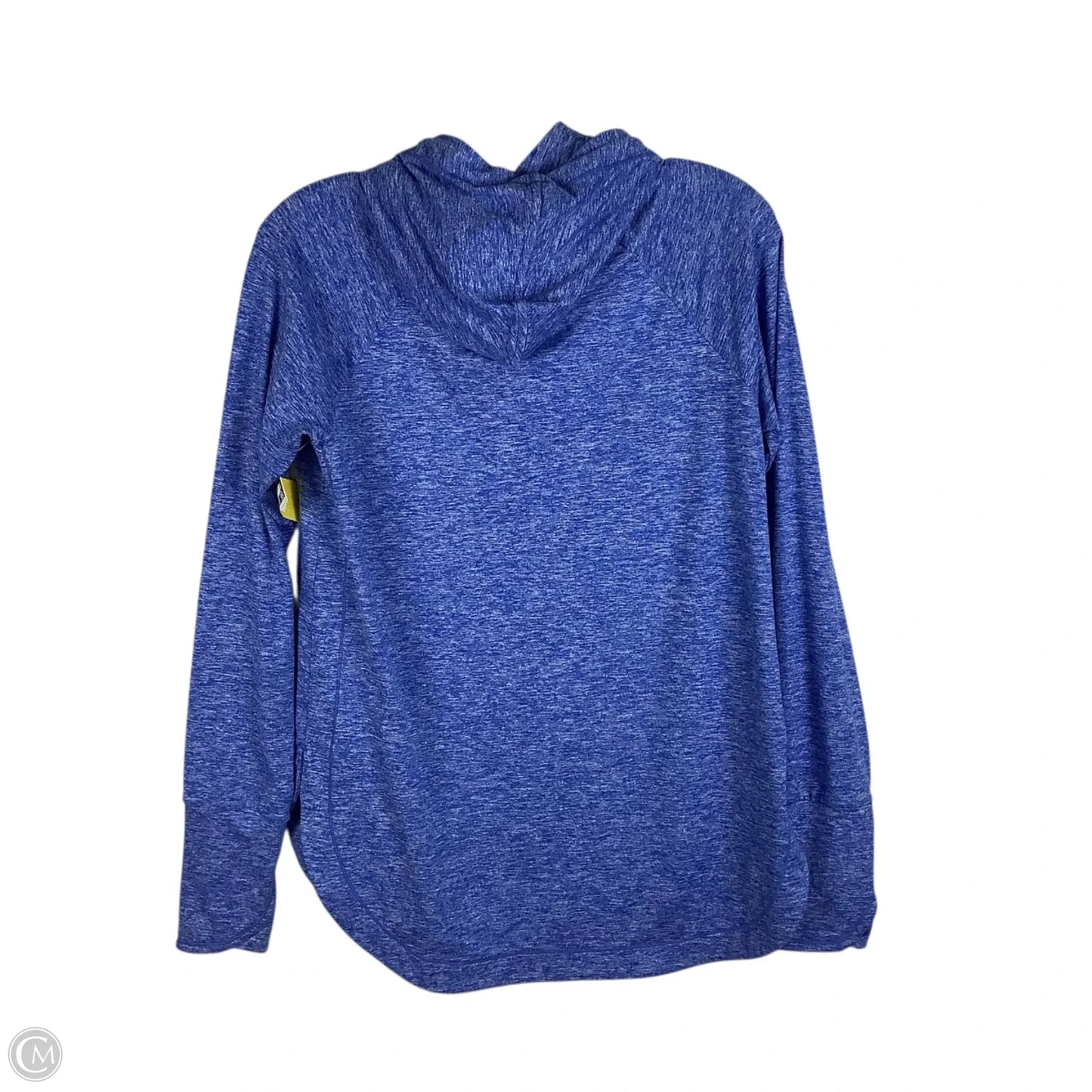 Athletic Top Long Sleeve Hoodie By Athleta In Blue, Size: S
