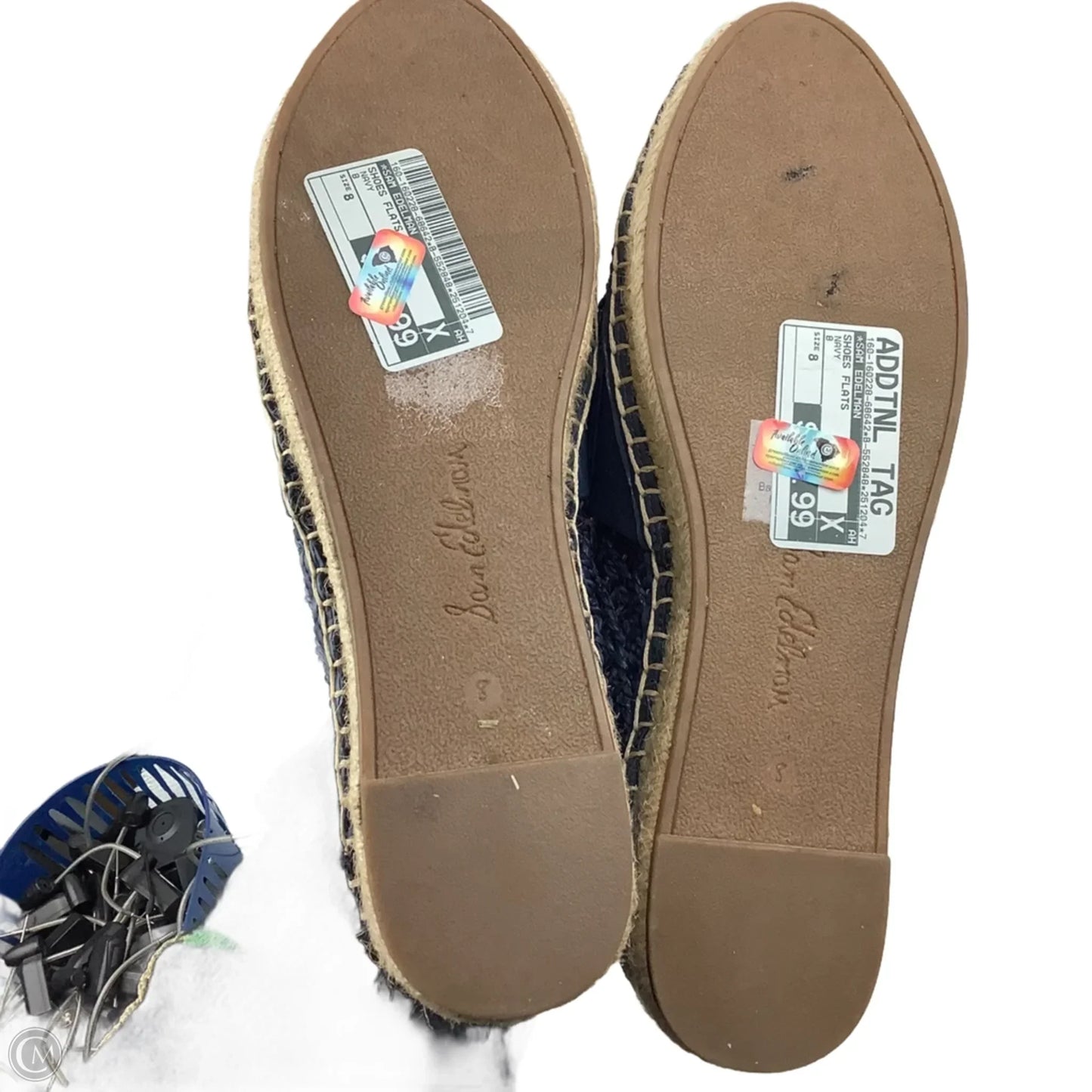 Shoes Flats By Sam Edelman In Navy, Size: 8