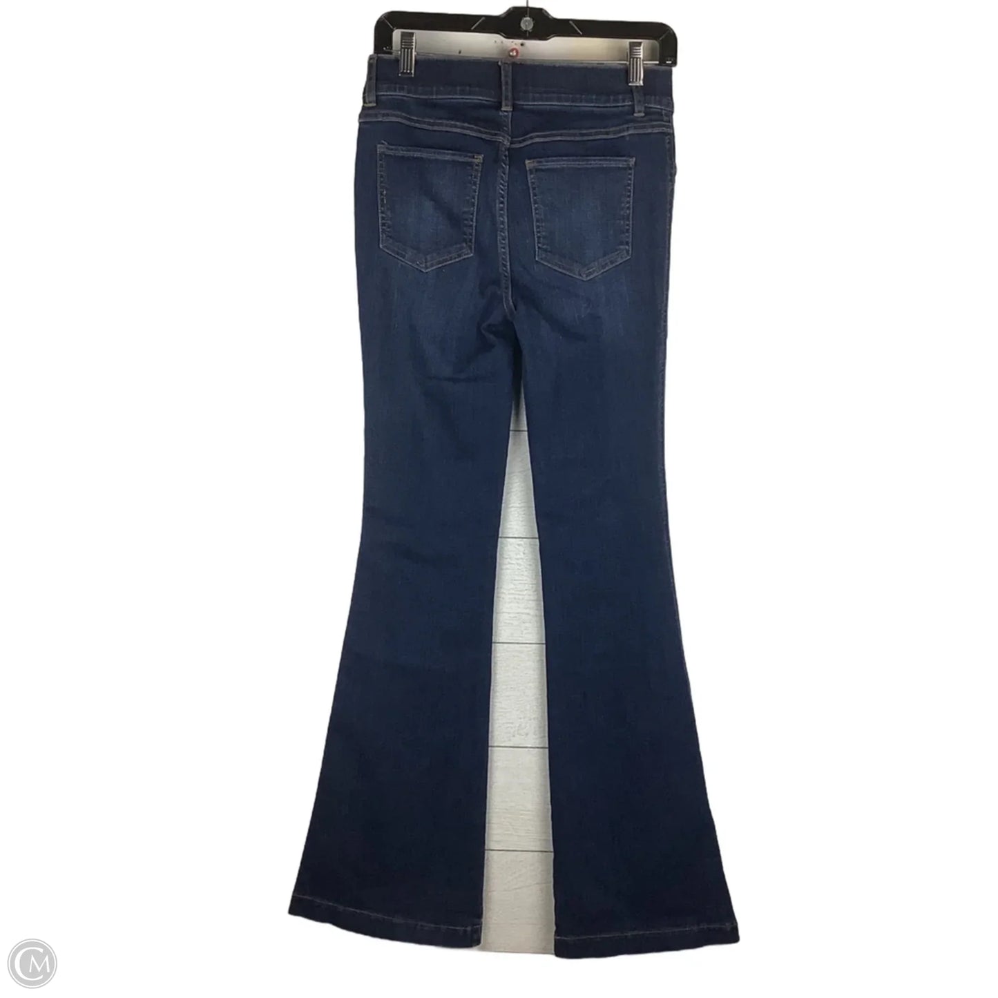 Jeans Boot Cut By Spanx In Blue Denim, Size: S petite