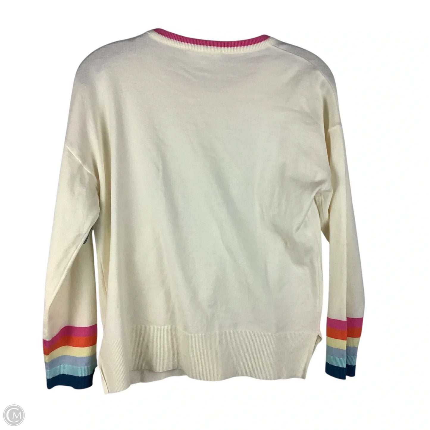 Top Long Sleeve By Thml In Cream, Size: M