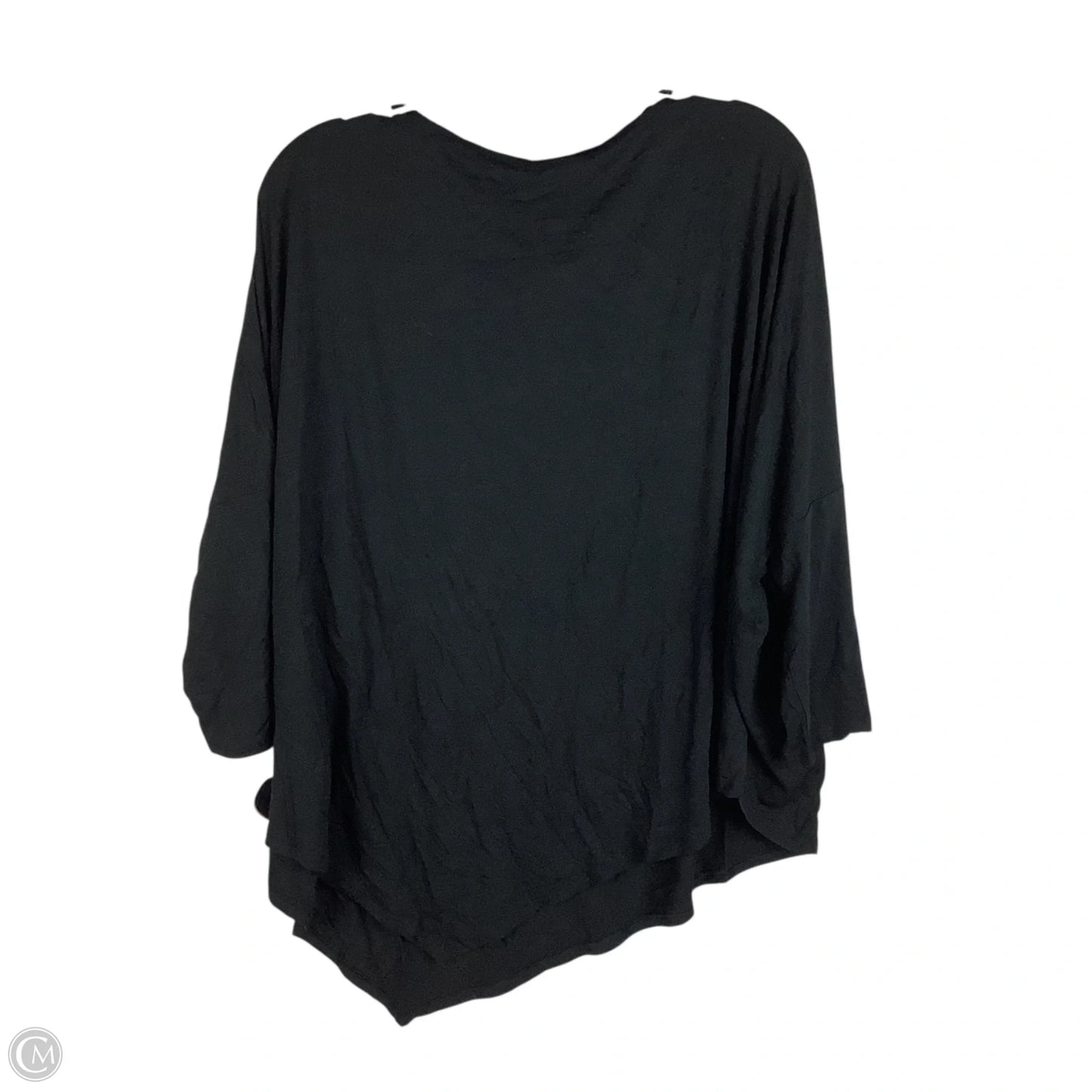 Top Long Sleeve By J. Jill In Black, Size: L