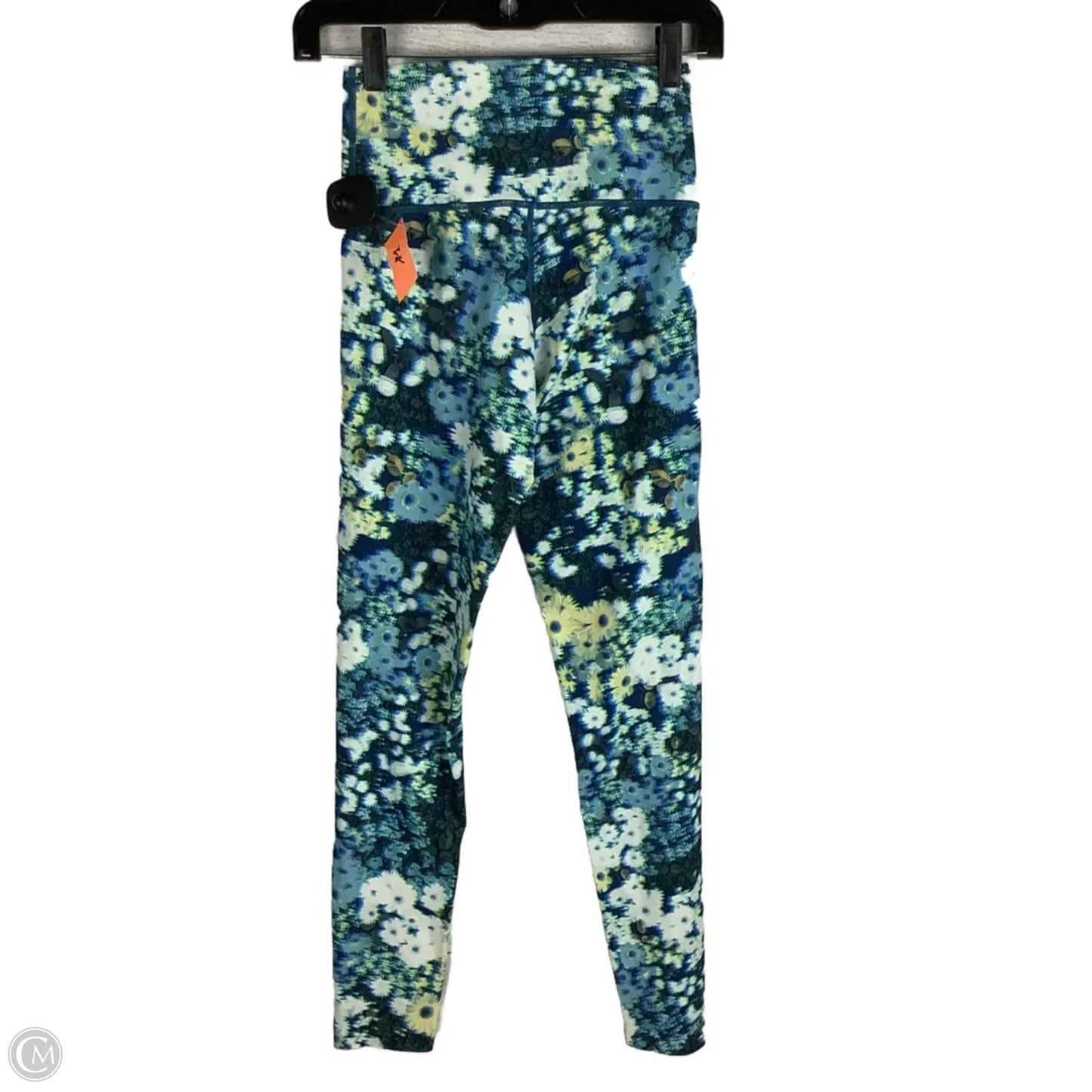 Athletic Leggings By Aerie In Floral Print, Size: M