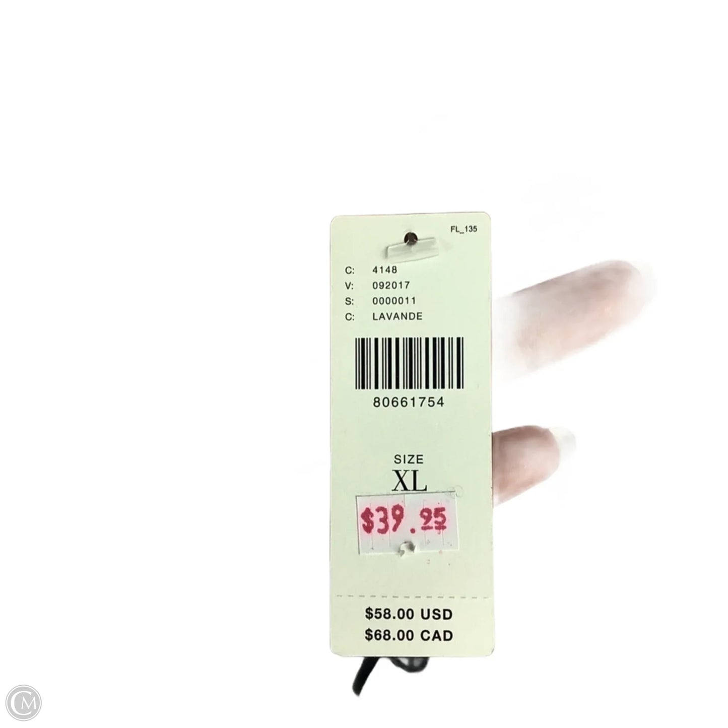 Top Long Sleeve By Maeve In Purple, Size: Xl