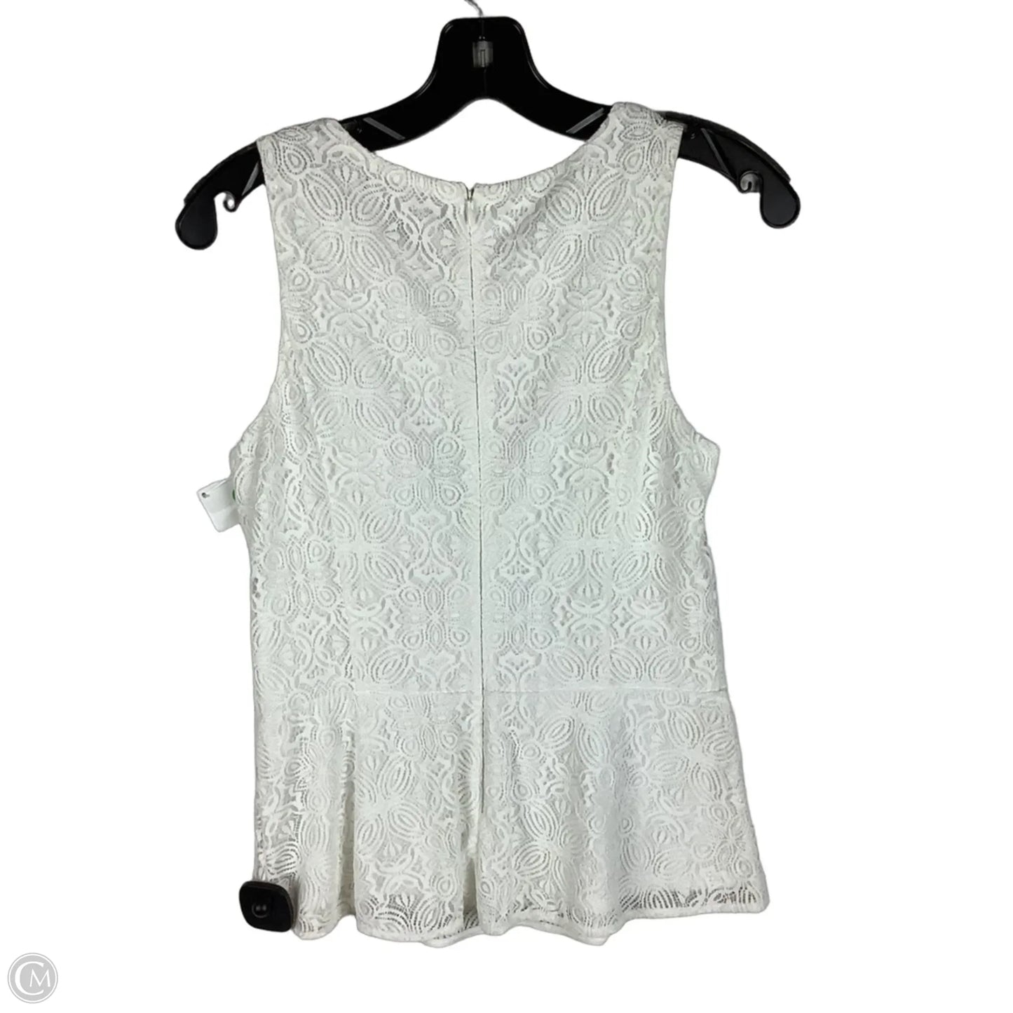 Top Sleeveless By White House Black Market In White, Size: 8