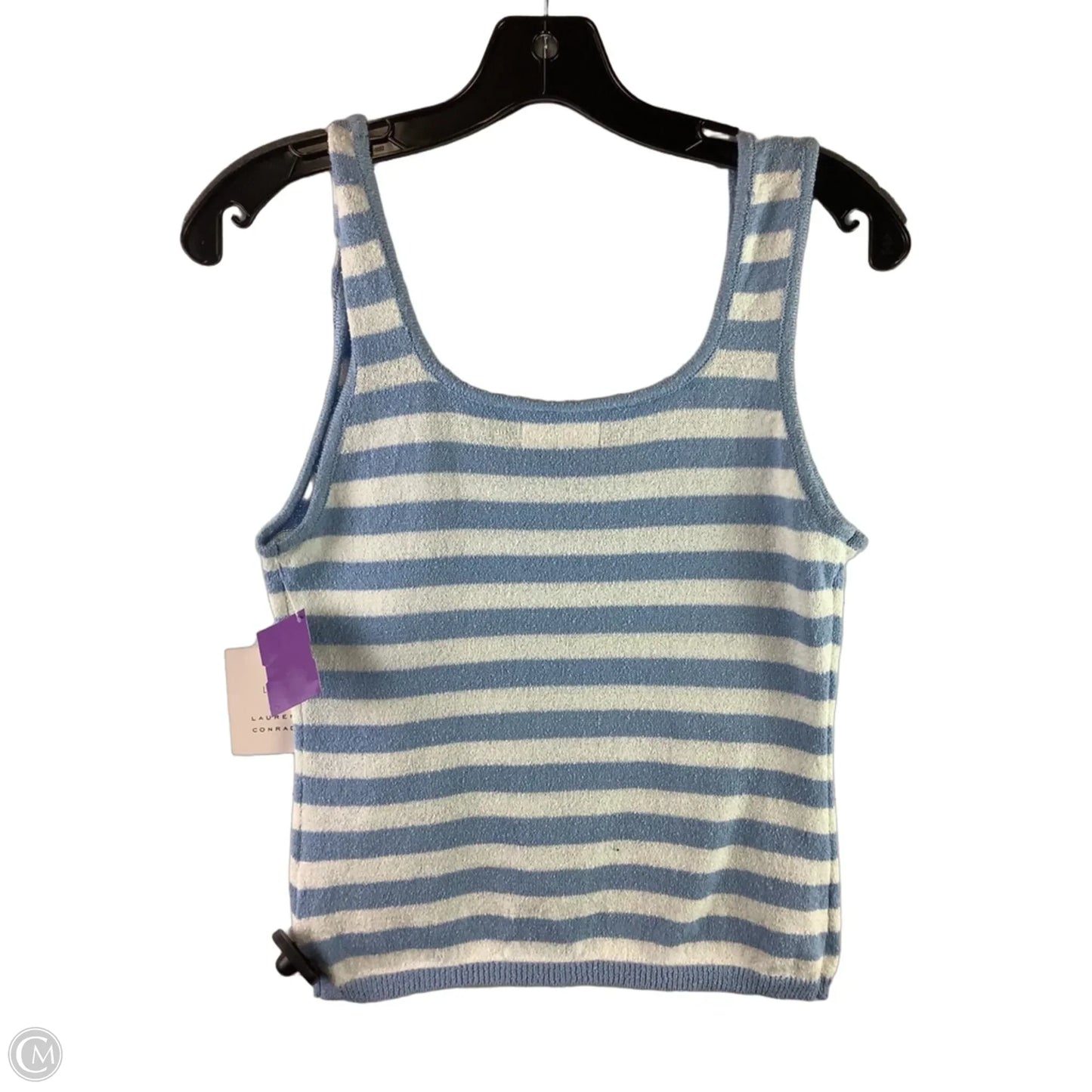 Top Sleeveless By Lc Lauren Conrad In Striped Pattern, Size: Xs