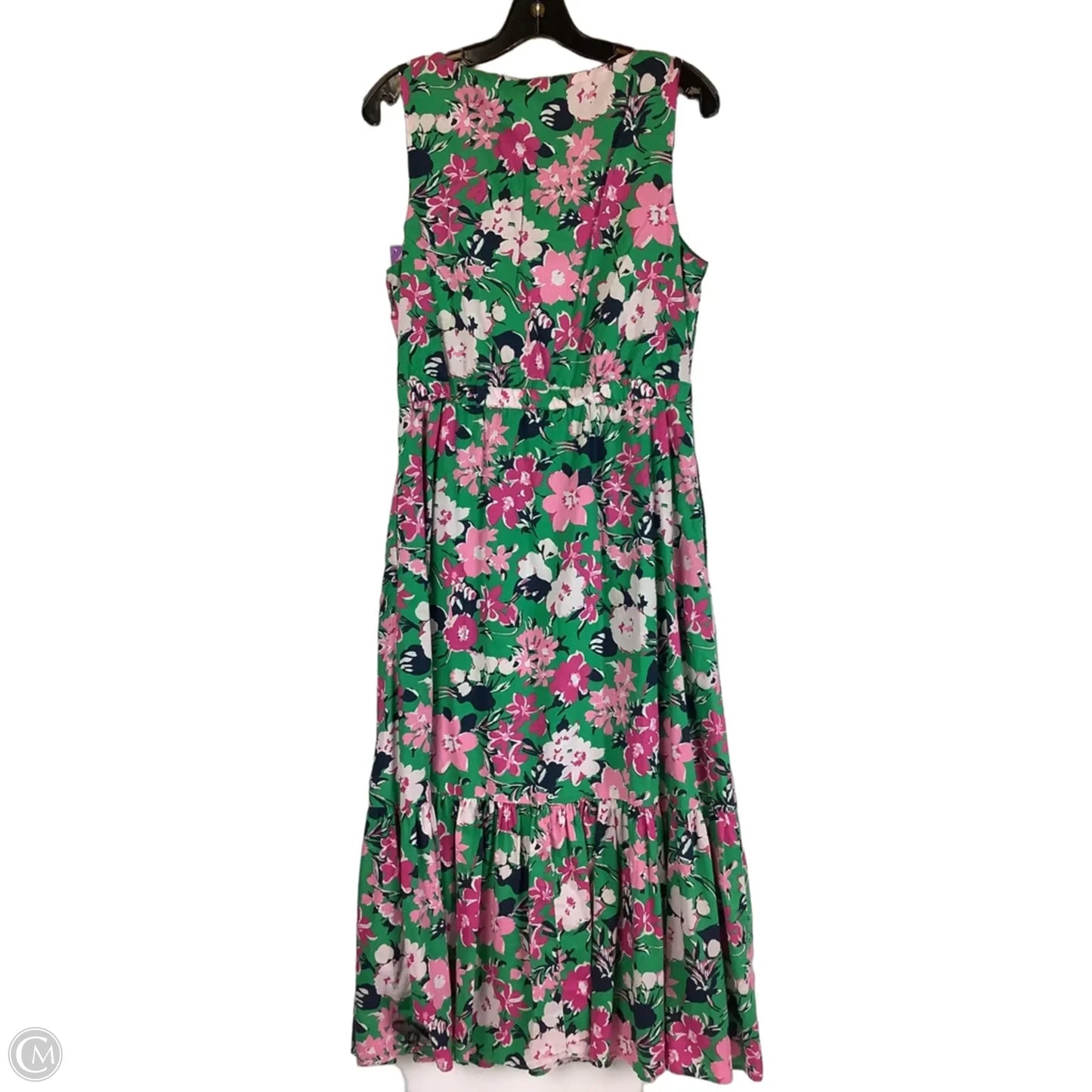 Dress Casual Midi By J. Crew In Green, Size: 10