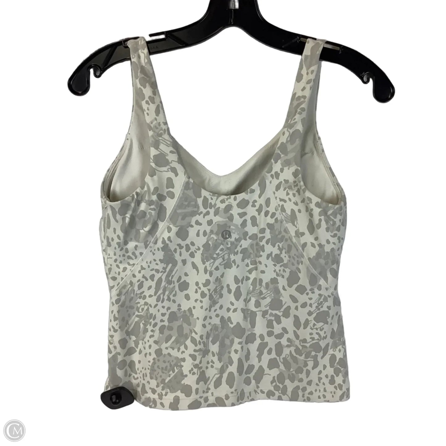 Athletic Tank Top By Lululemon In Grey, Size: 6