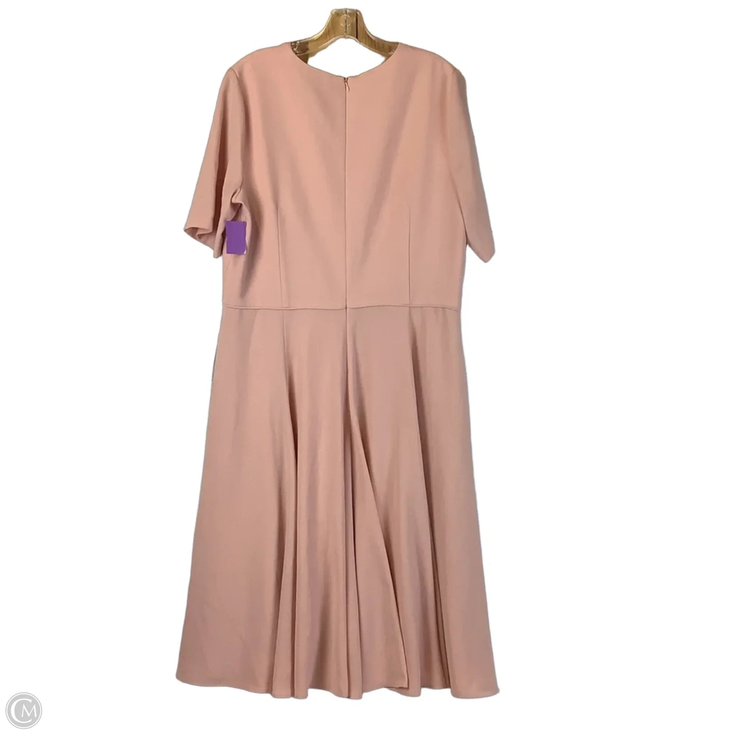 Dress Party Midi By Cmc In Pink, Size: 16