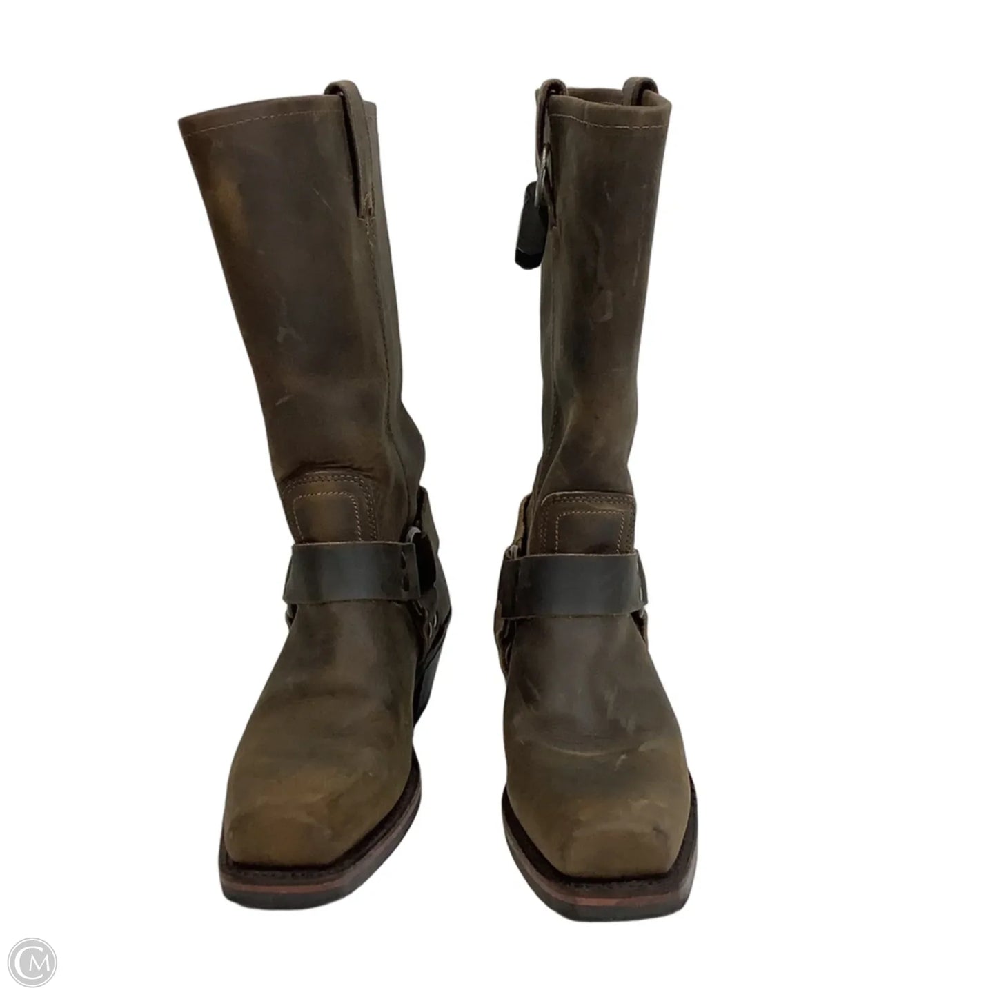 Boots Designer By Frye In Brown, Size: 7