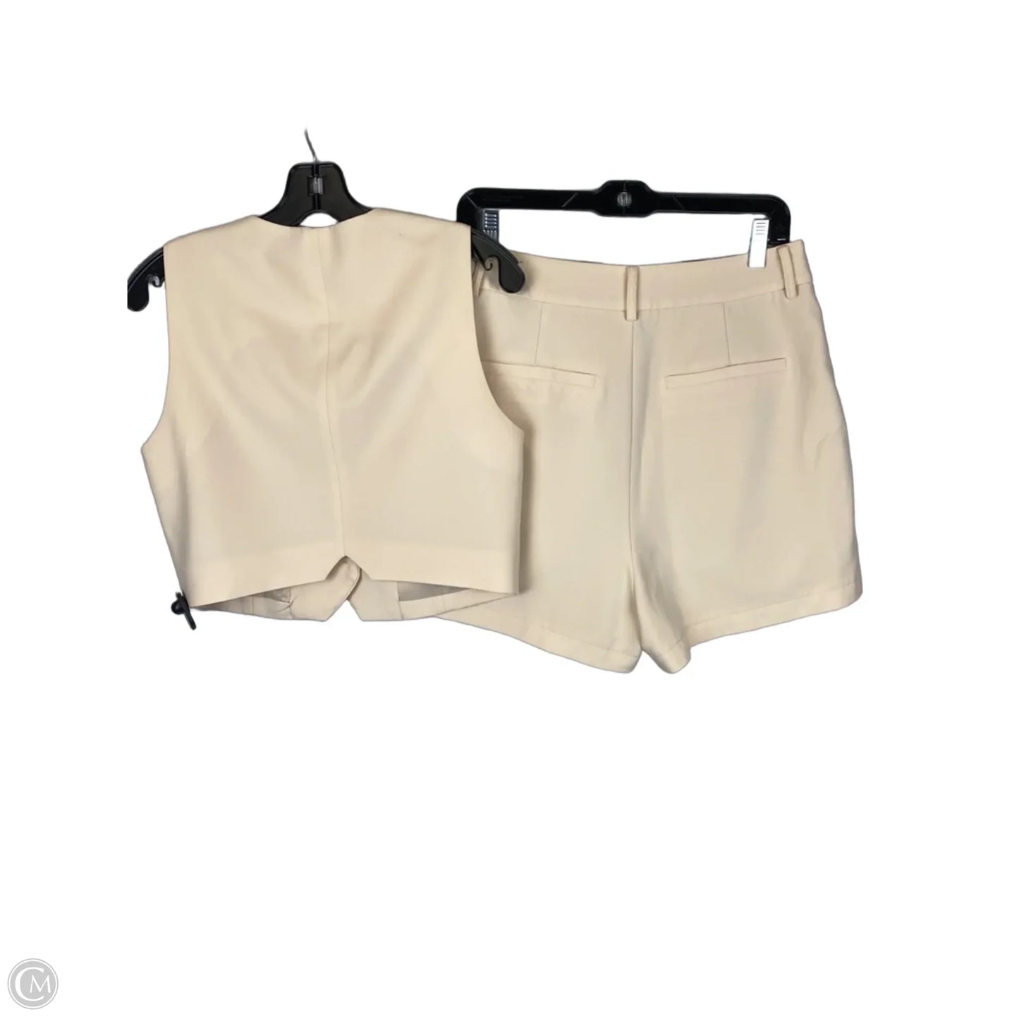 Shorts Set By 7 For All Mankind In Cream, Size: M
