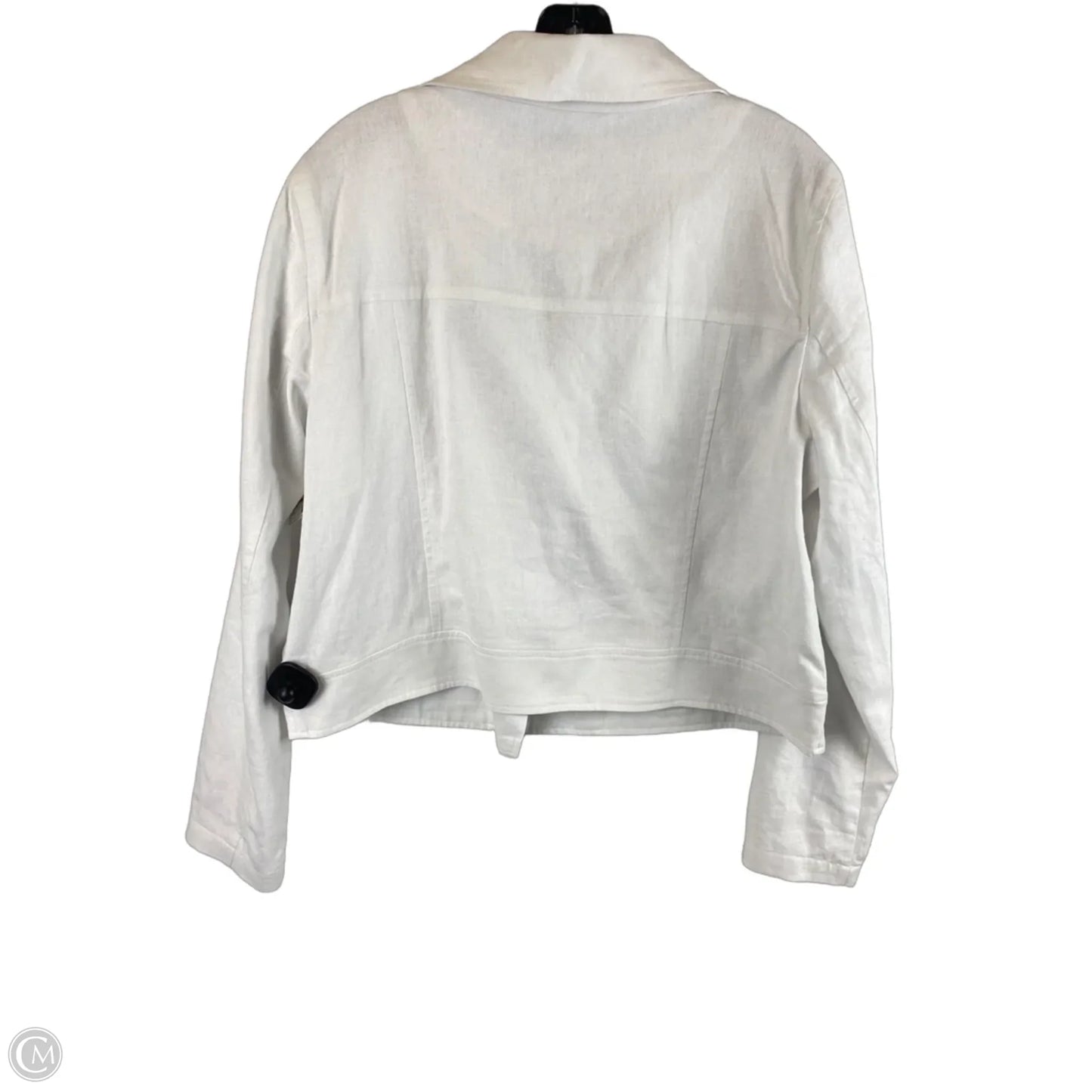 Jacket Other By Dkny In White, Size: L