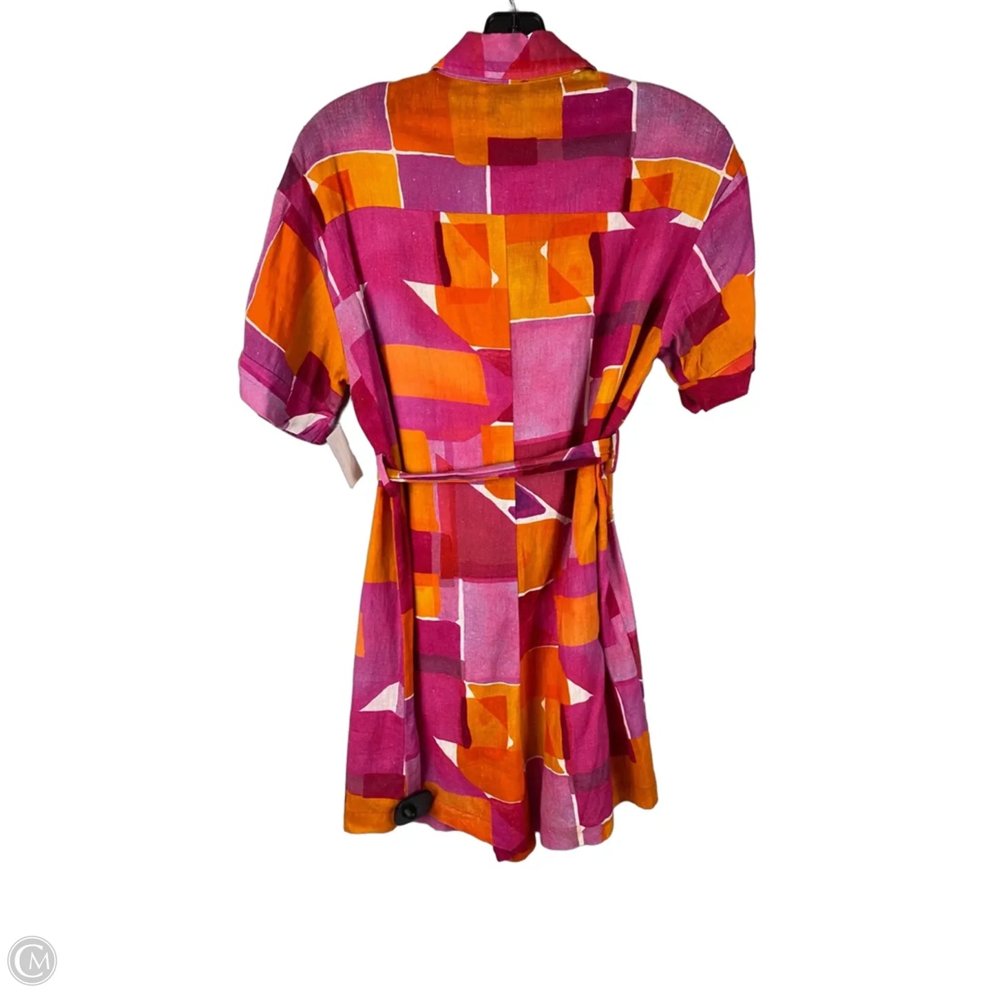 Romper By Frnch In Orange & Pink, Size: S