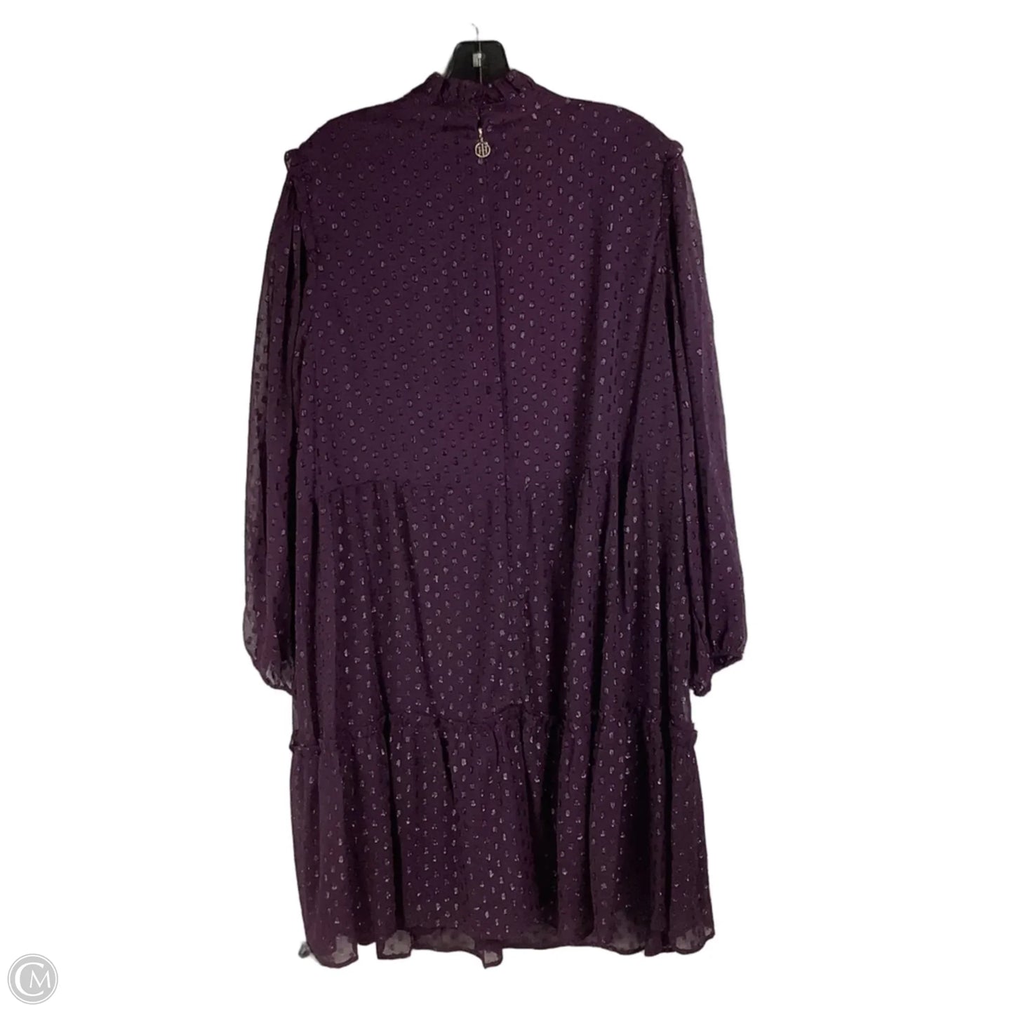 Dress Casual Short By Tommy Hilfiger In Purple, Size: 18
