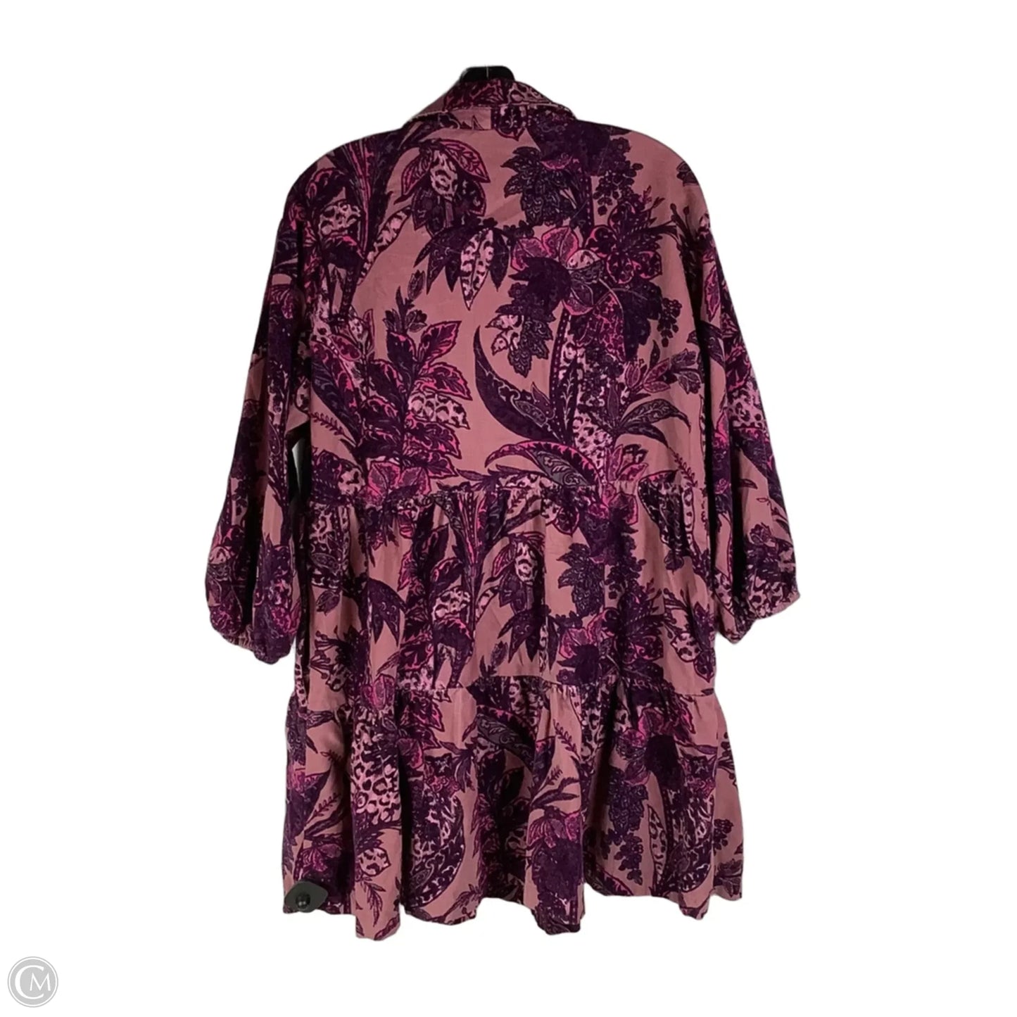 Dress Casual Short By Maeve In Pink & Purple, Size: S