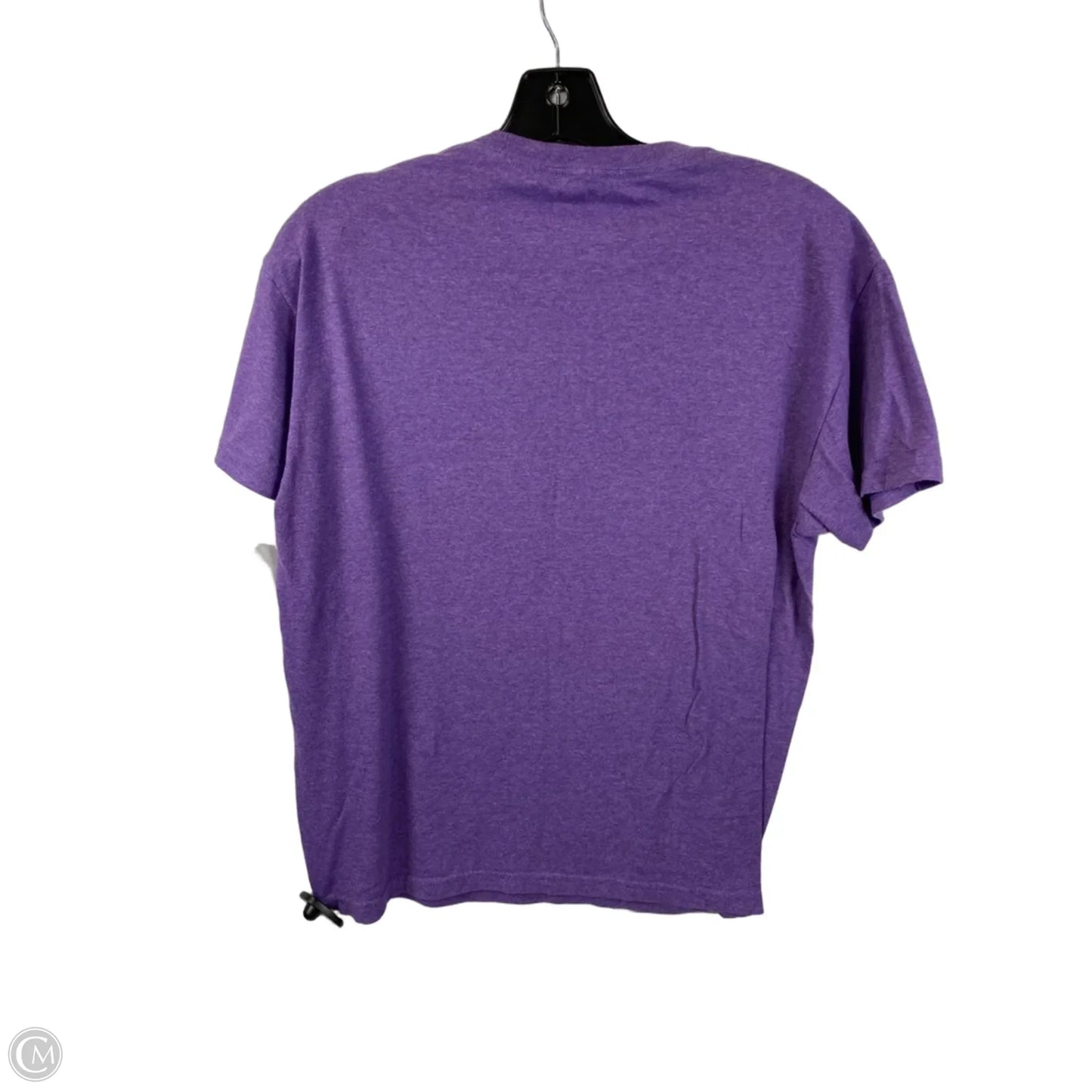 Top Short Sleeve Basic By Clothes Mentor In Purple, Size: M