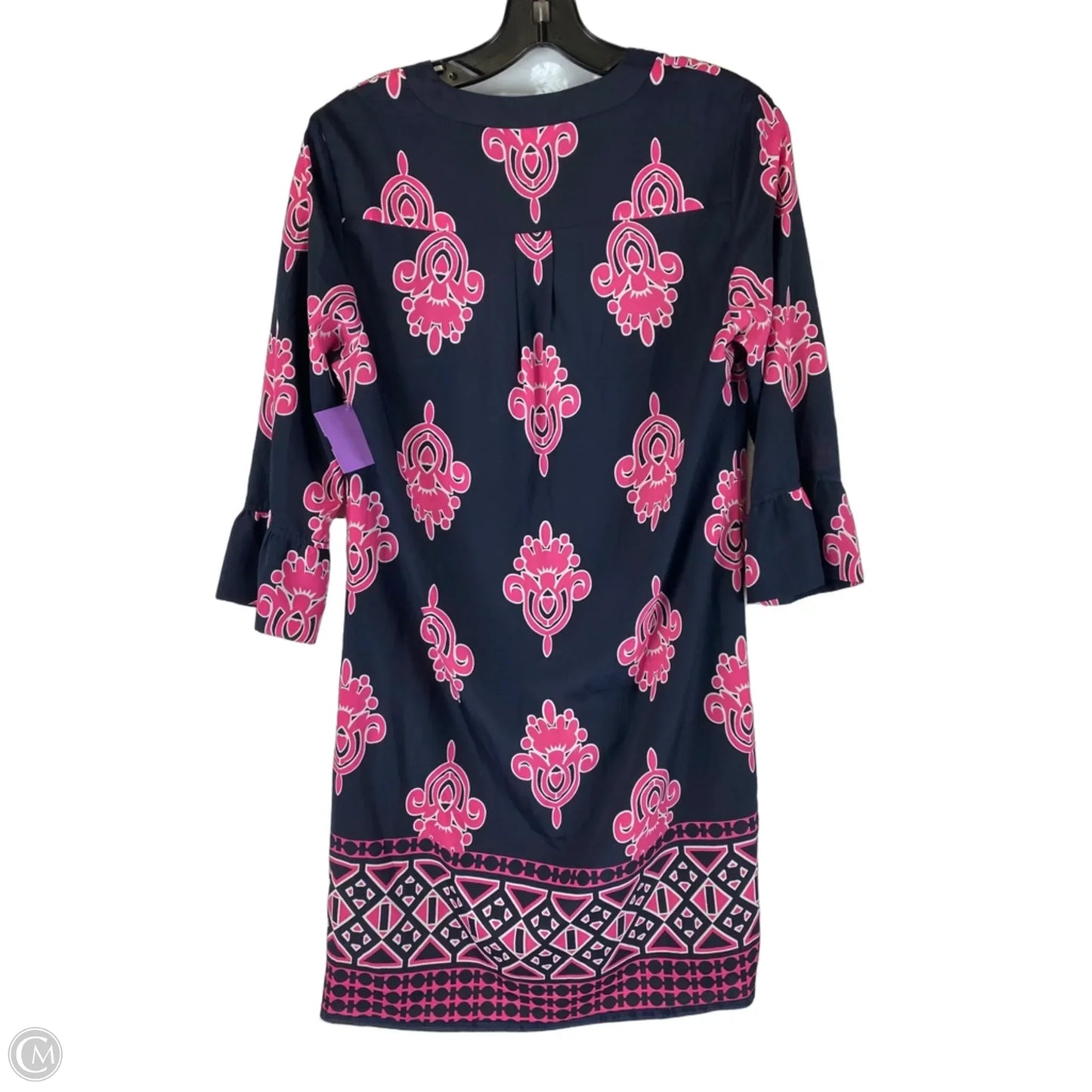 Dress Work By Crown And Ivy In Blue & Pink, Size: S (6P)
