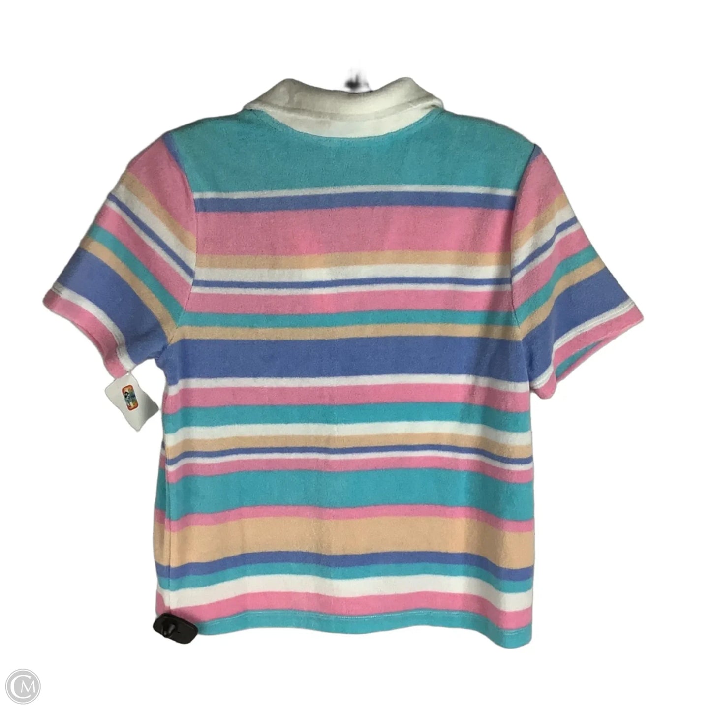 Top Short Sleeve Designer By Lilly Pulitzer In Striped Pattern, Size: Xs