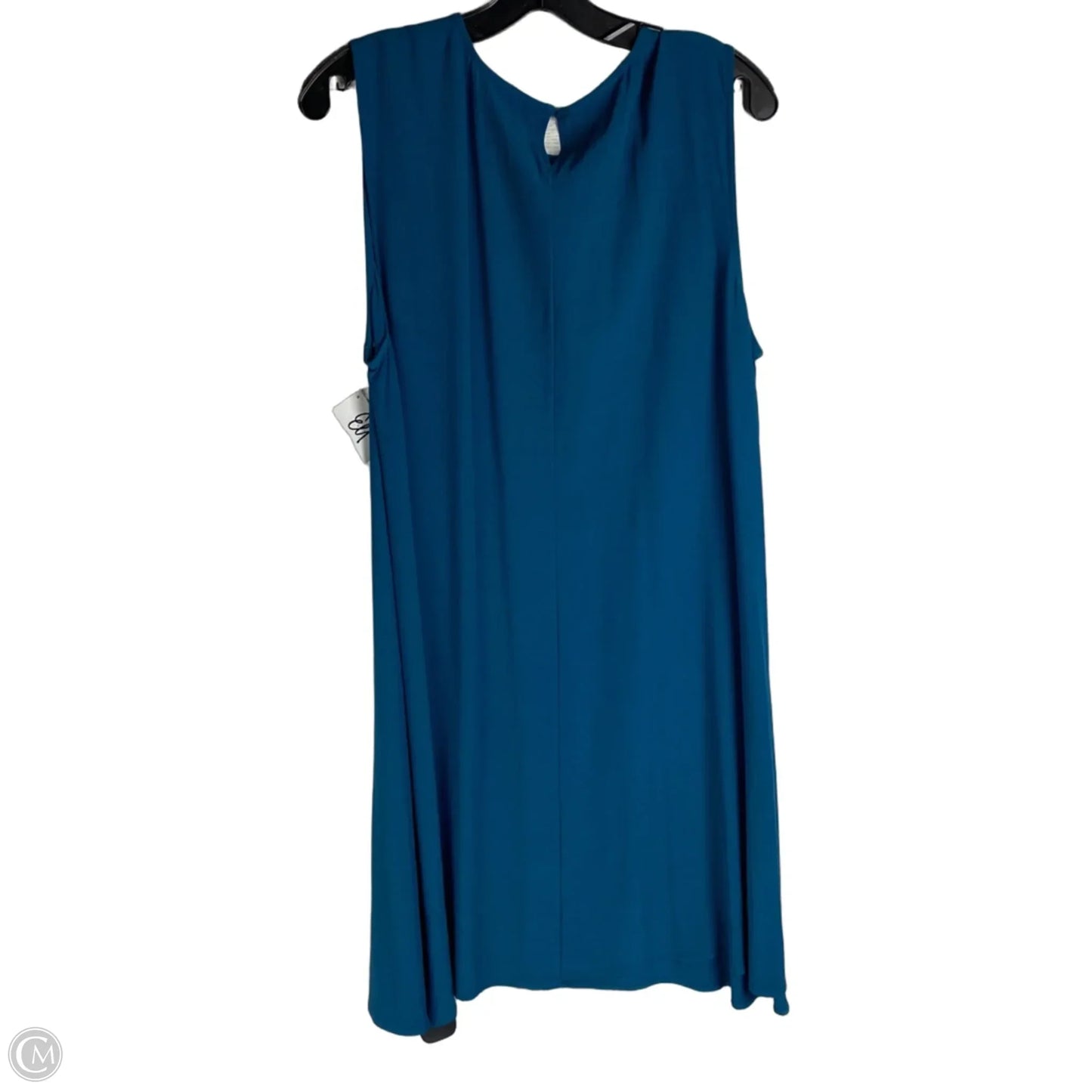 Dress Casual Midi By Eileen Fisher In Blue, Size: L