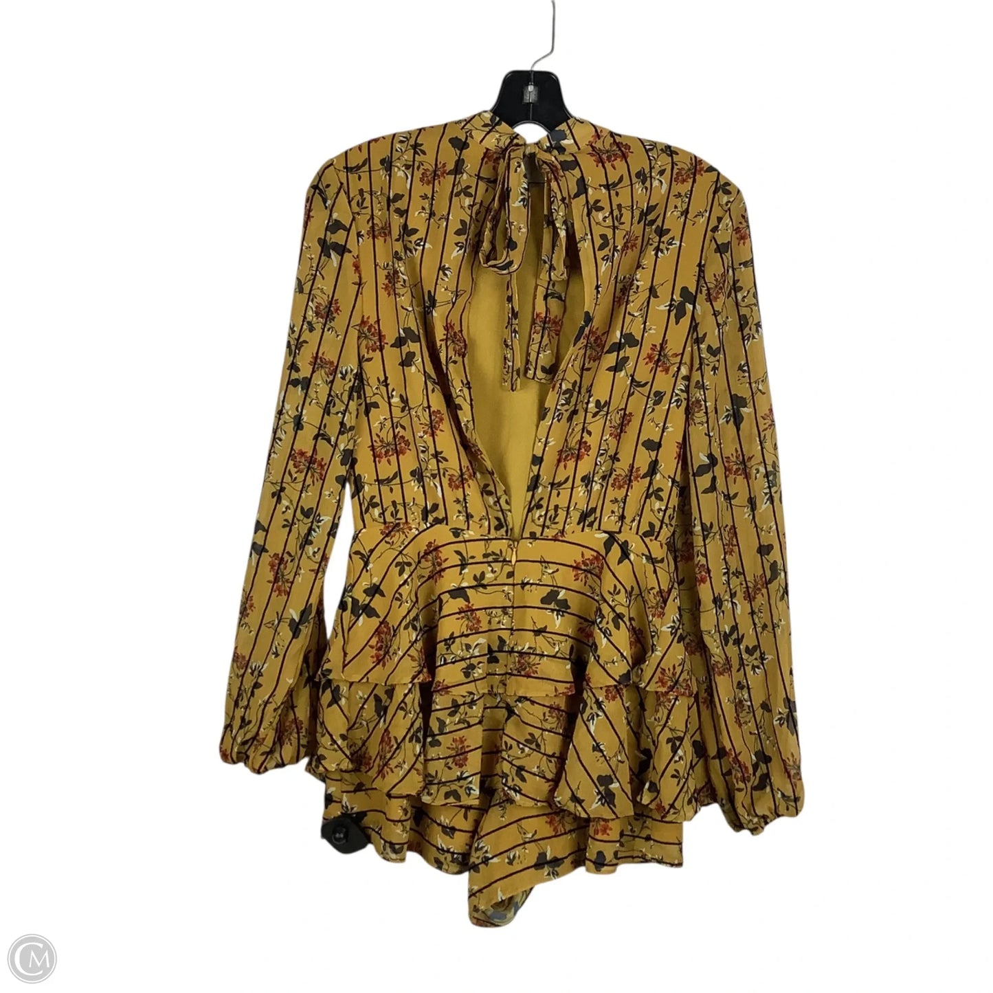 Romper By Endless Rose In Yellow, Size: Xs