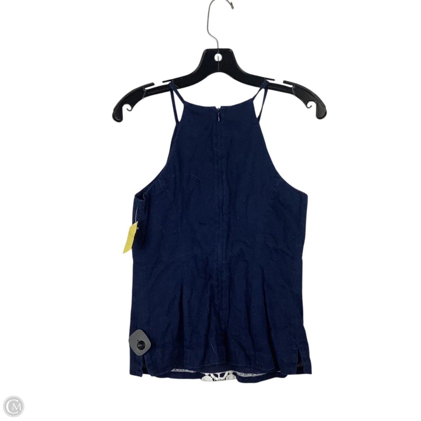 Top Sleeveless Designer By Lilly Pulitzer In Navy, Size: 2