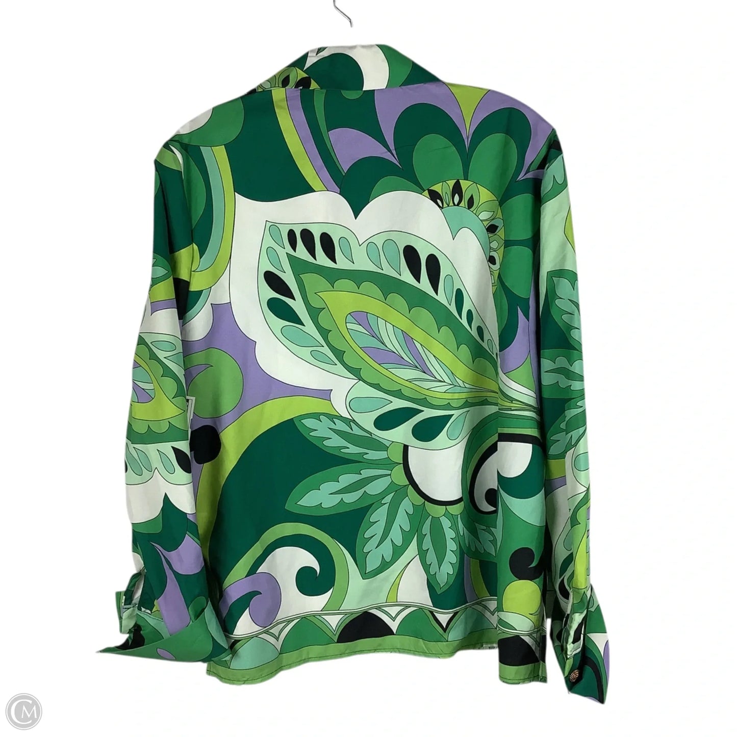 Top Long Sleeve By Sunday Up In Green, Size: L