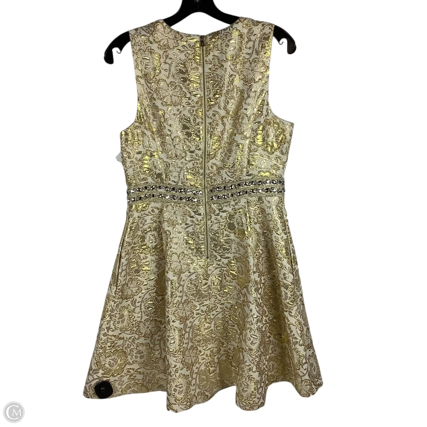 Dress Designer By Lilly Pulitzer In Gold, Size: 8