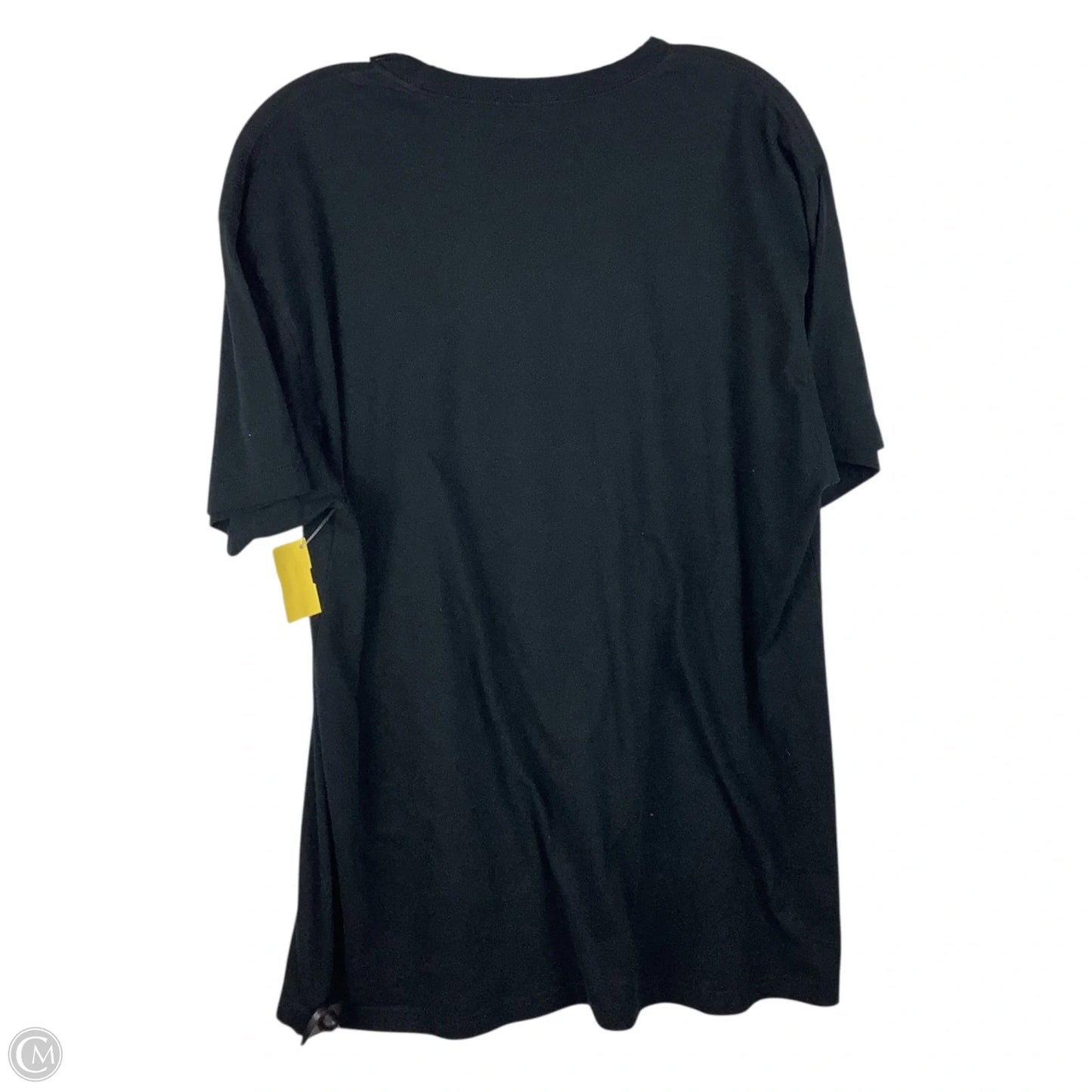 Top Short Sleeve By Clothes Mentor In Black, Size: Xl