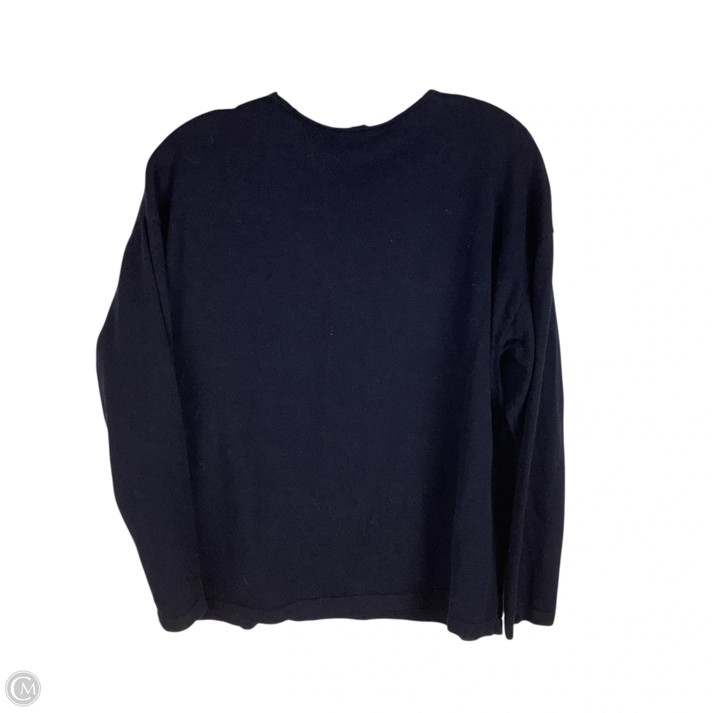 Sweater By Talbots In Navy, Size: L
