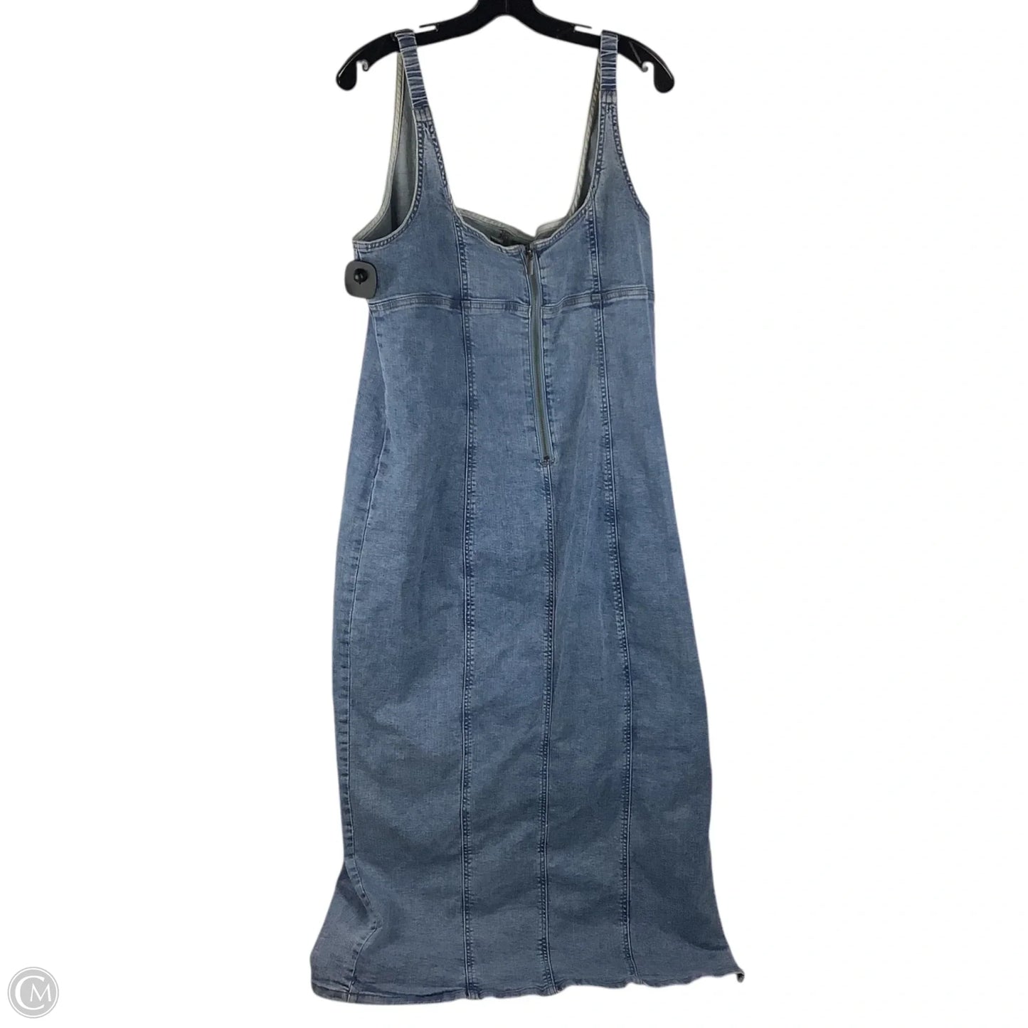 Dress Casual Maxi By Wild Fable In Blue Denim, Size: Xl