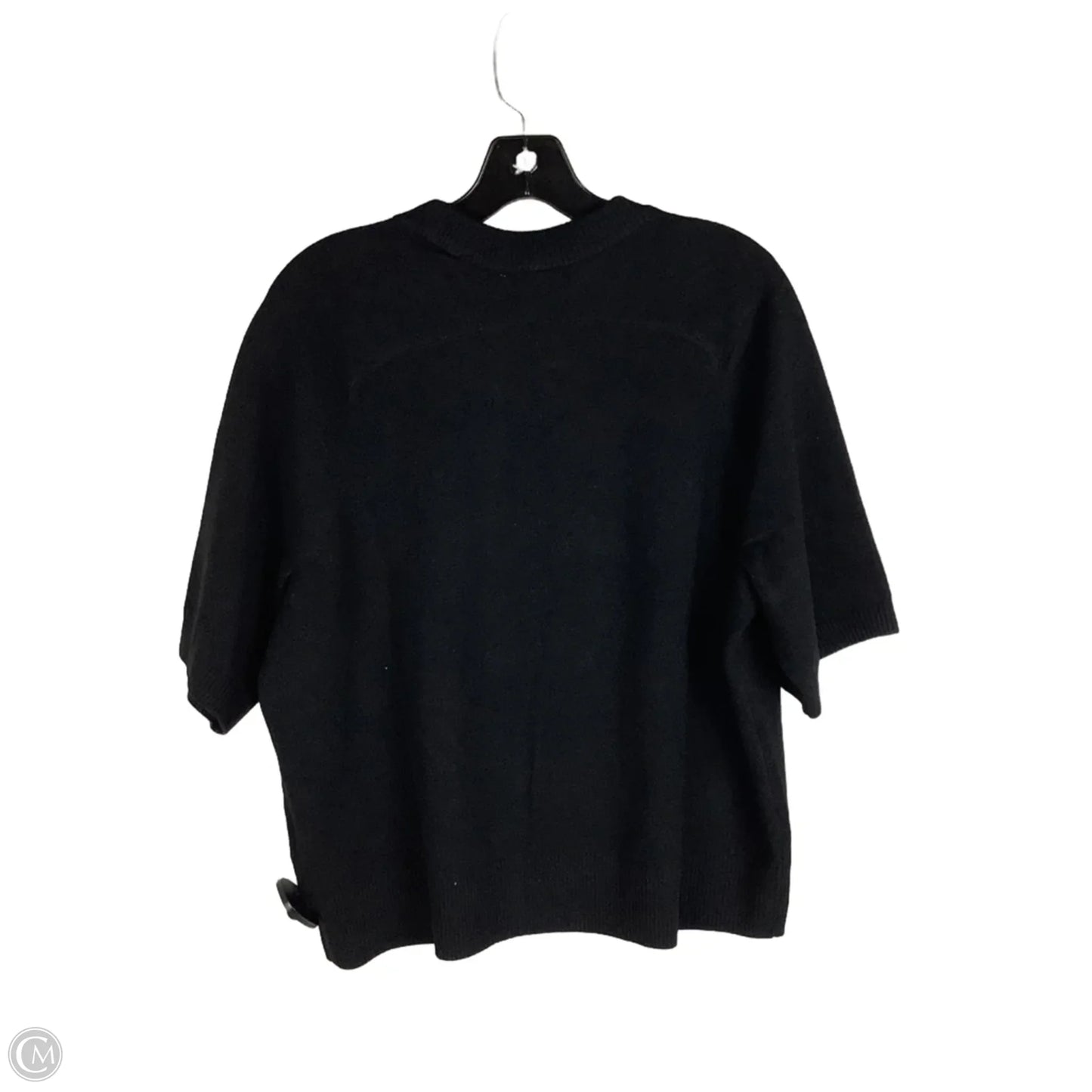 Sweater Short Sleeve By On 34th In Black, Size: Xxl