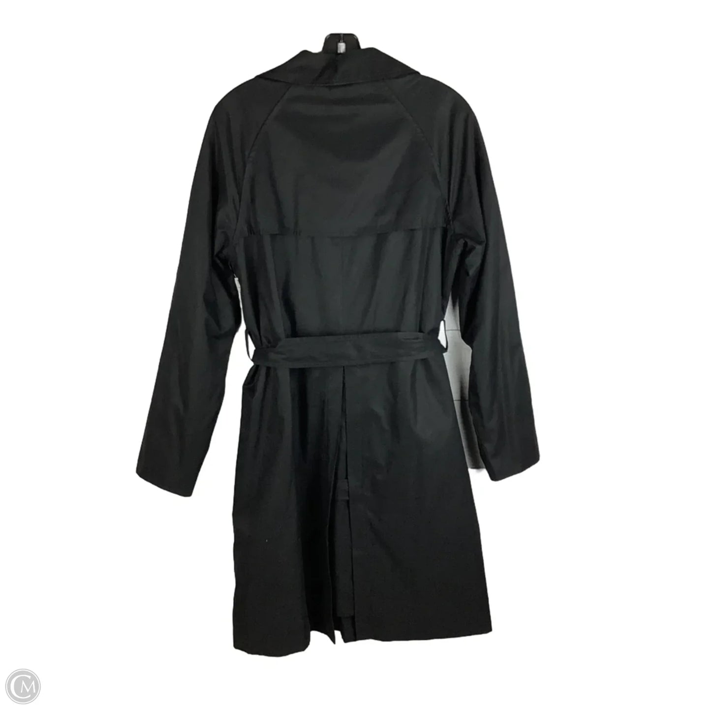 Coat Trench Coat By Antonio Melani In Black, Size: L