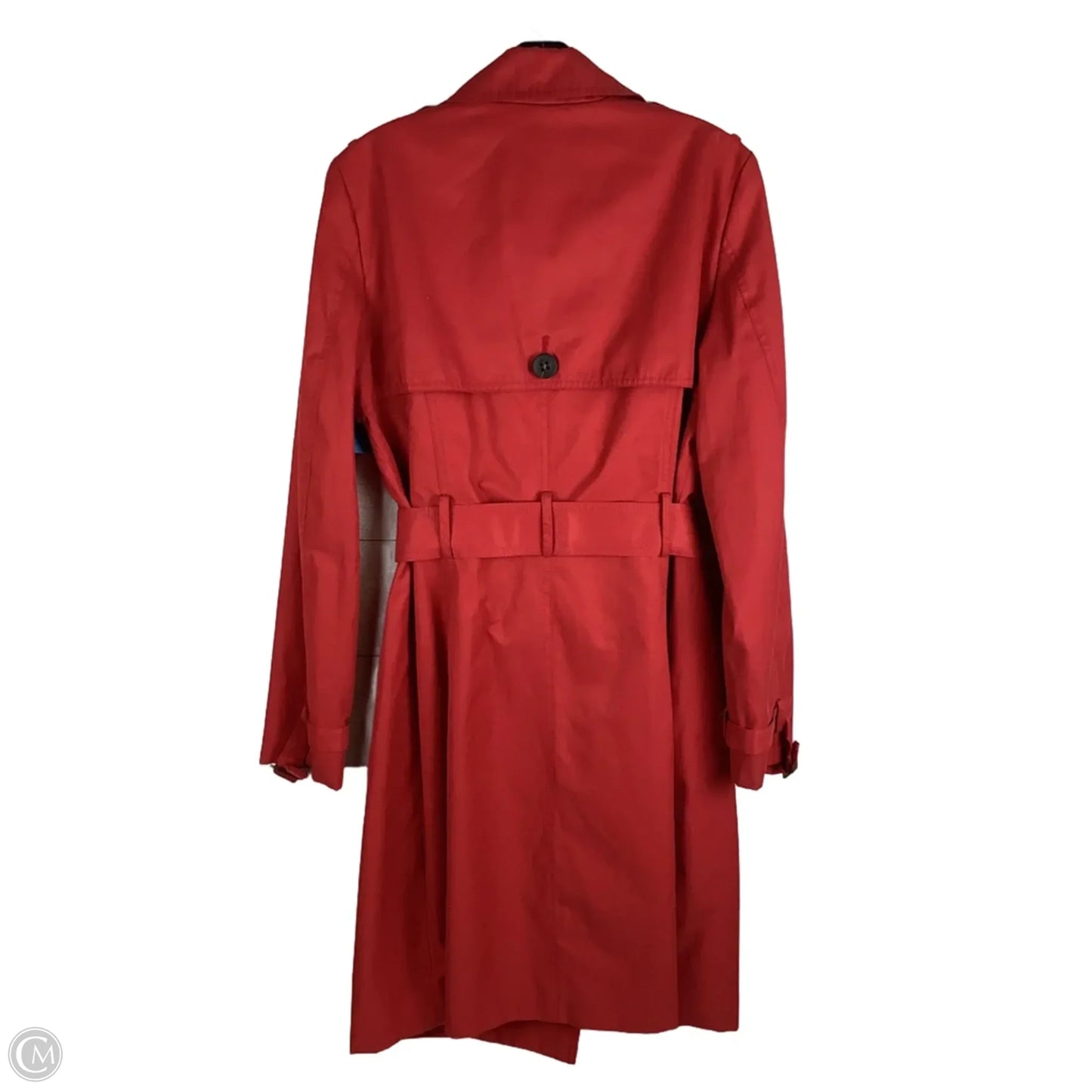 Coat Trench Coat By Antonio Melani In Red, Size: L