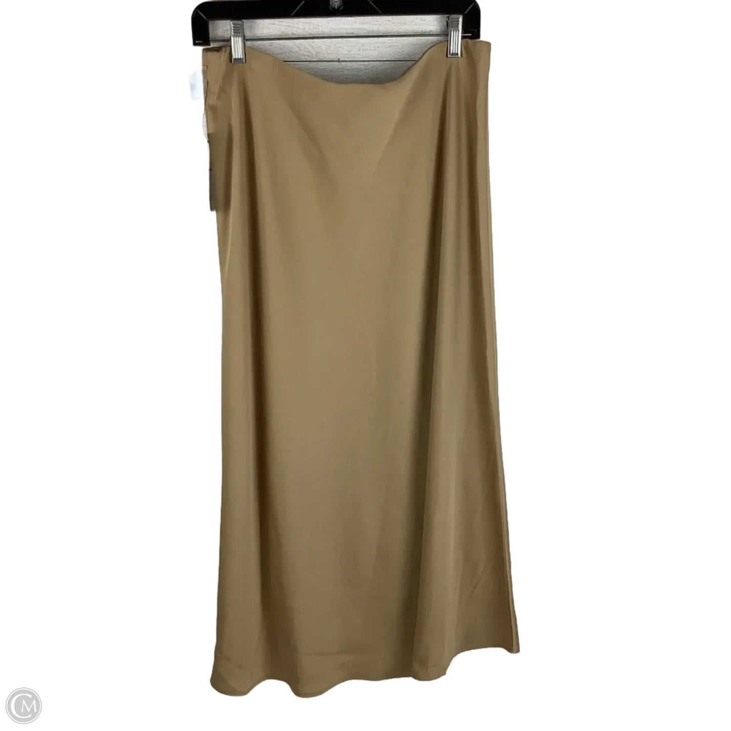 Skirt Maxi By Wonderly In Tan, Size: L