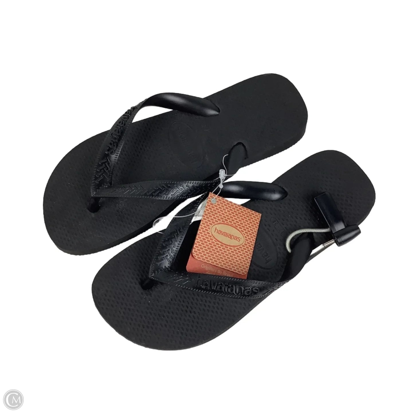 Sandals Flats By Havaianas In Black, Size: 7 (37-38)
