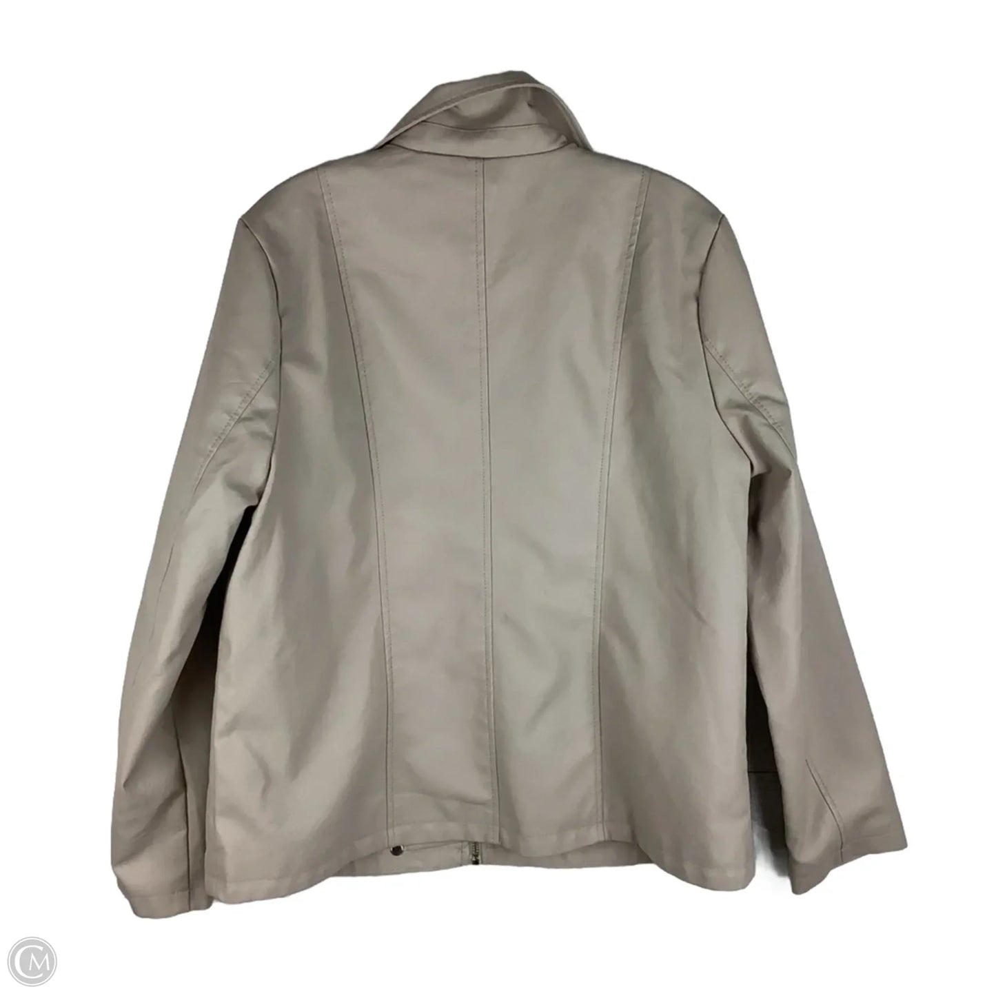 Jacket By Baccini In Tan, Size: L