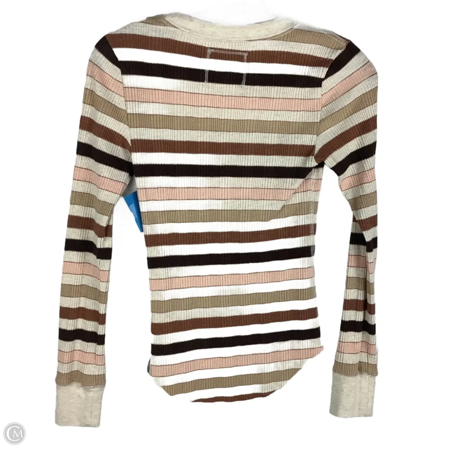 Top Long Sleeve By Aerie In Brown, Size: Xs