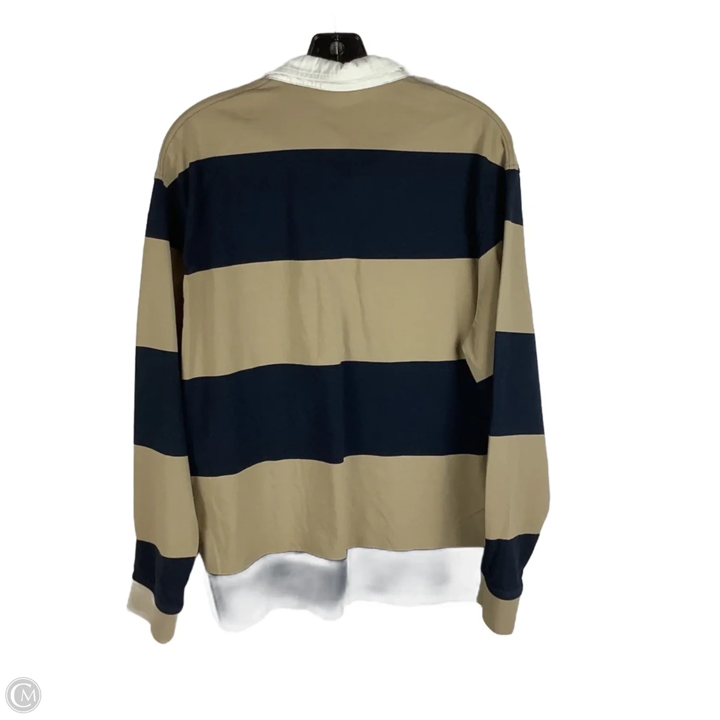 Top Long Sleeve By Hugo Boss In Brown, Size: S