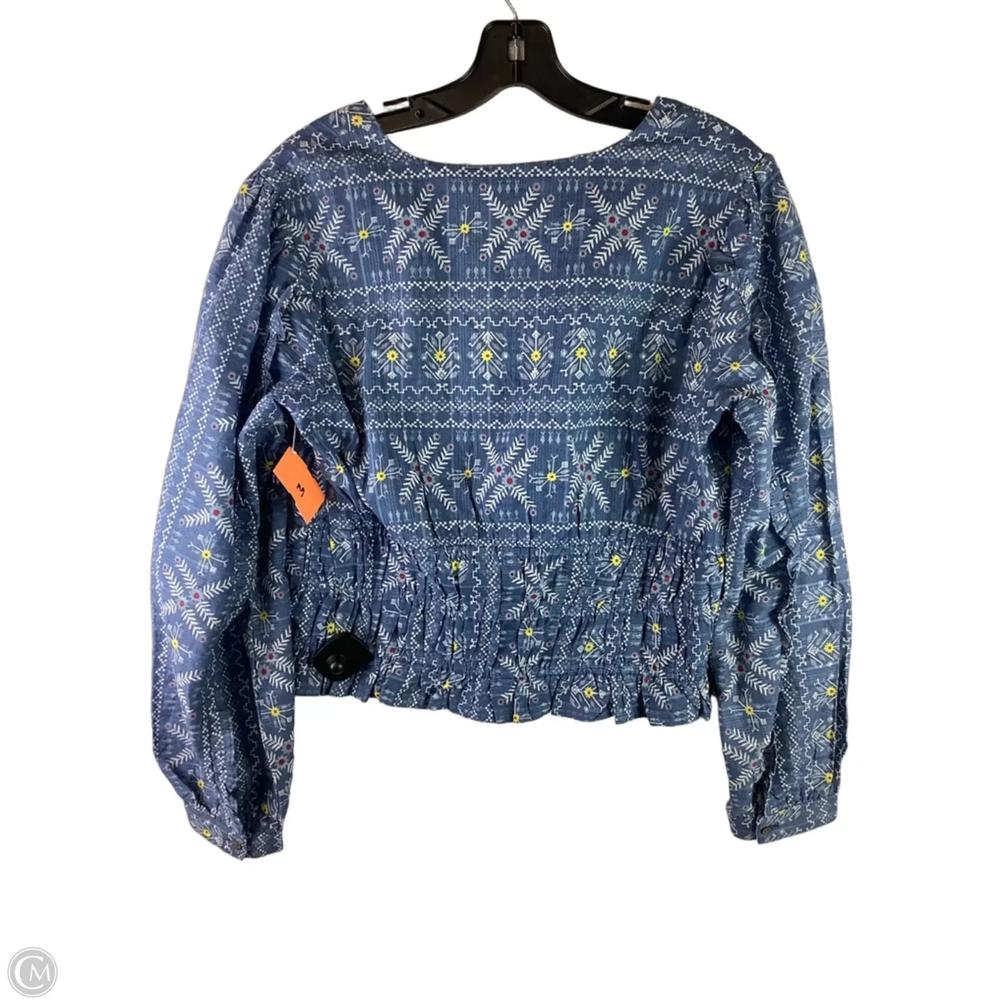 Top Long Sleeve By Forever That Girl In Blue, Size: M