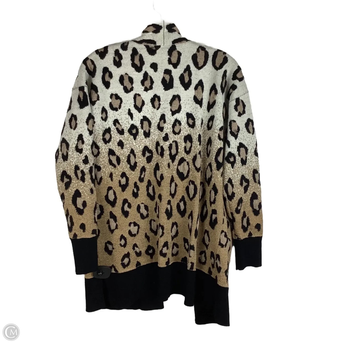Cardigan By Ann Taylor In Animal Print, Size: S