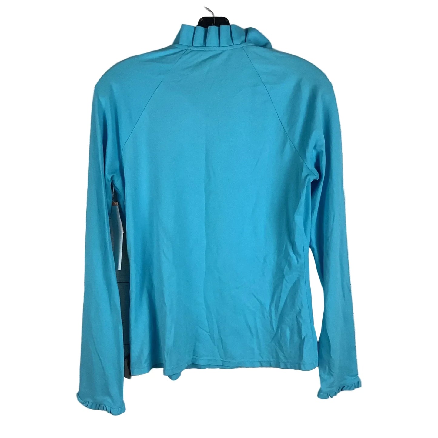 Top Long Sleeve Designer By Lilly Pulitzer In Blue, Size: M