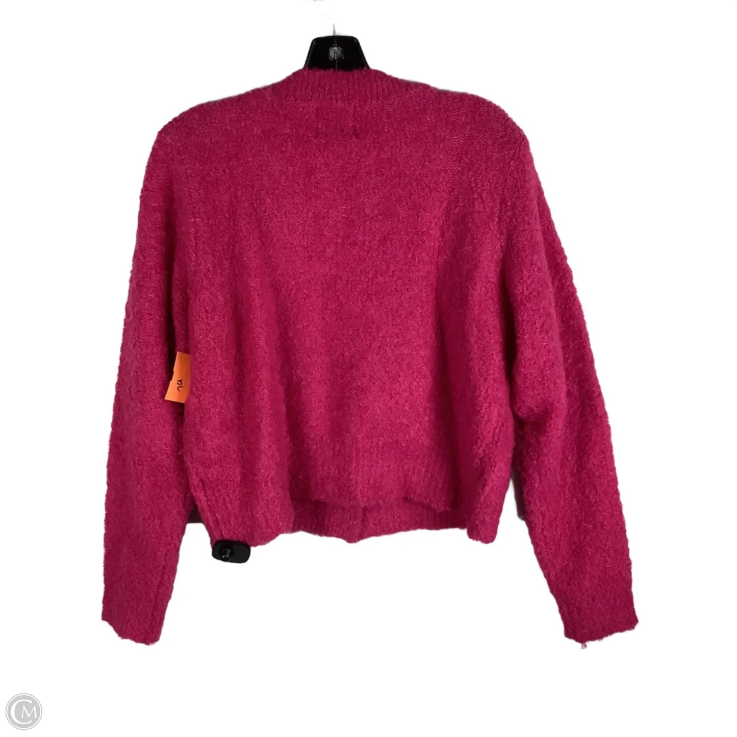 Sweater Cardigan By Lili Sidonio In Pink, Size: L