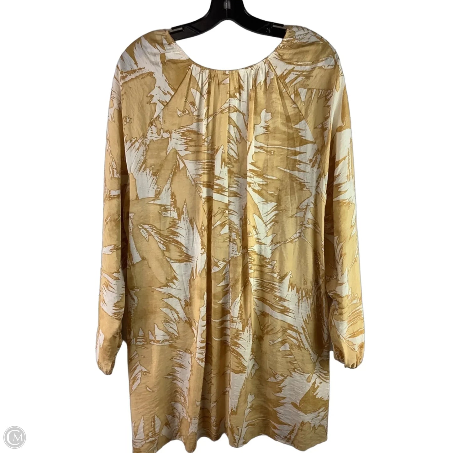 Dress Casual Short By H&m In Yellow, Size: S