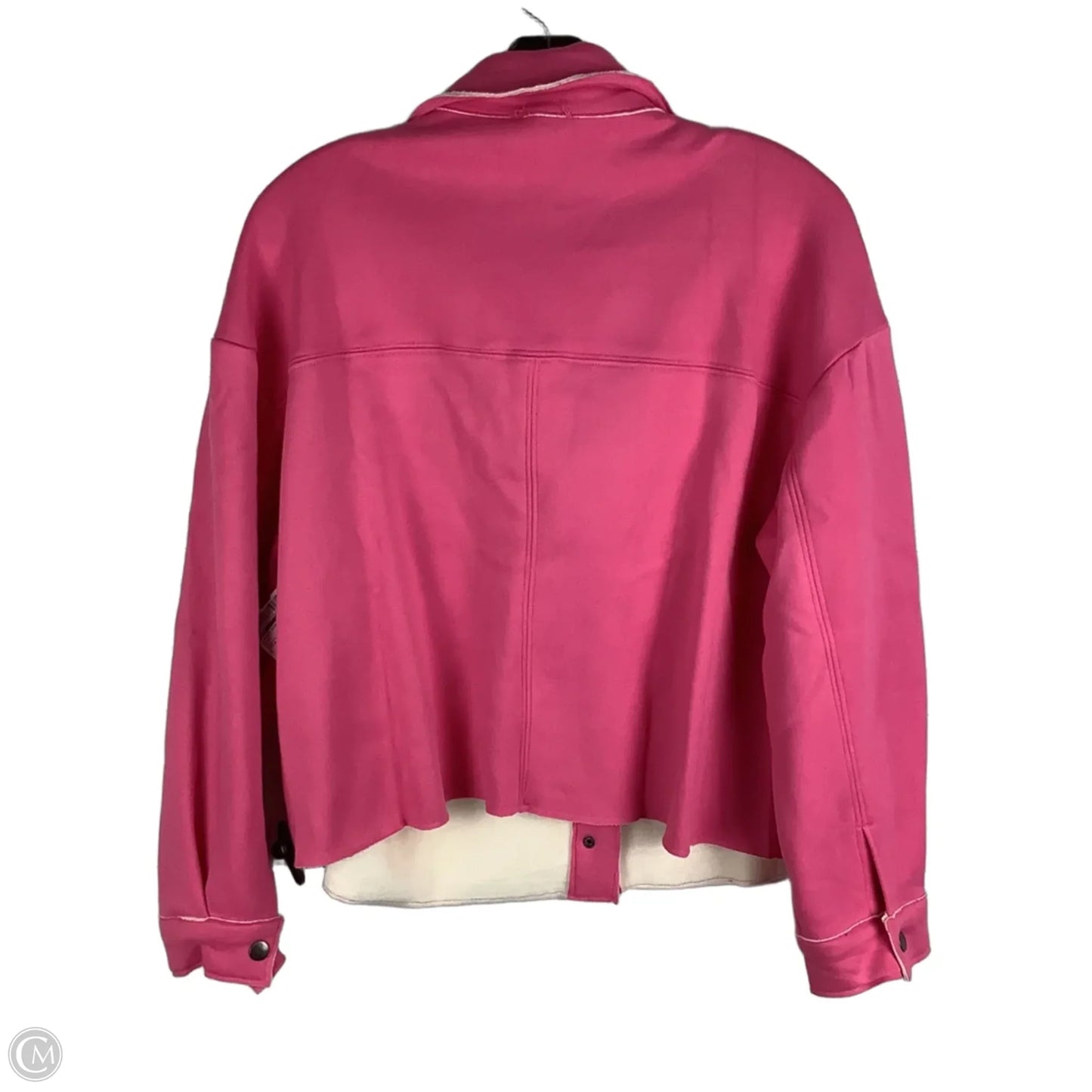 Jacket Other By Oddi In Pink, Size: M