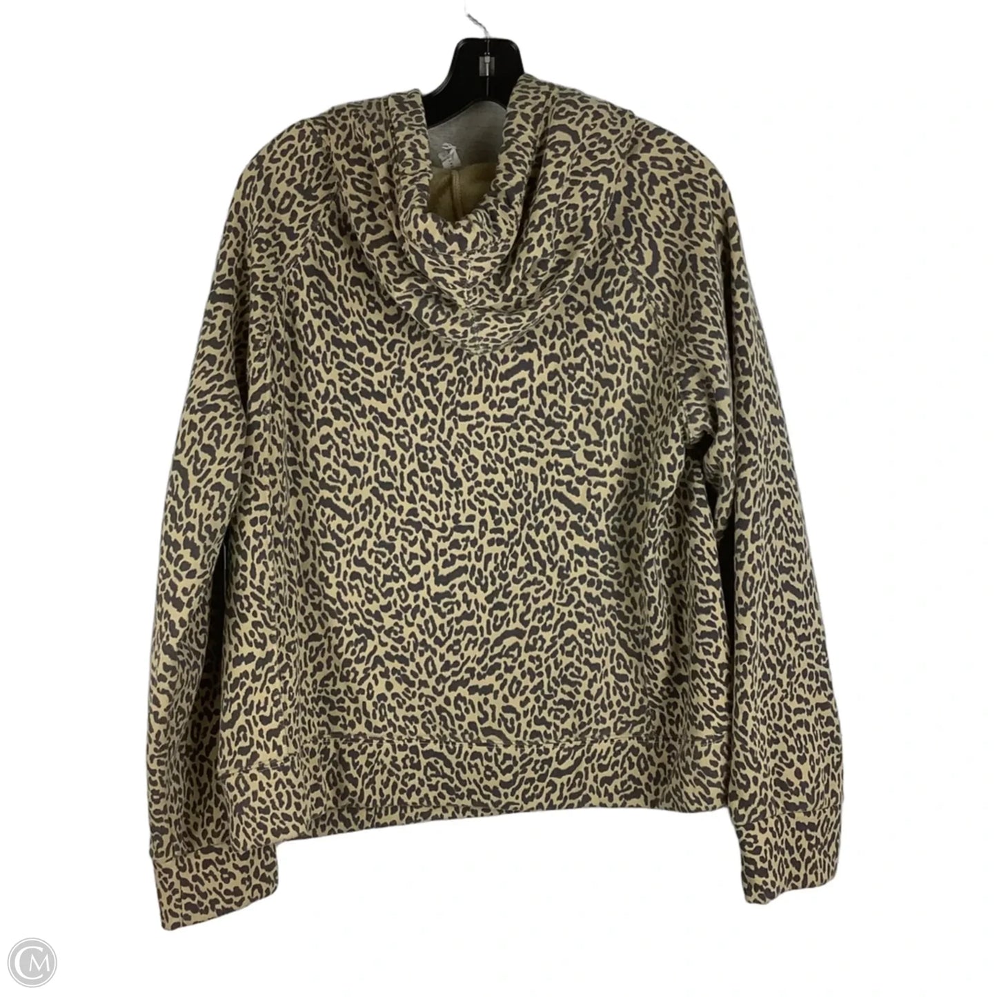 Sweatshirt Hoodie By Daily Practice By Anthropologie In Animal Print, Size: Xl