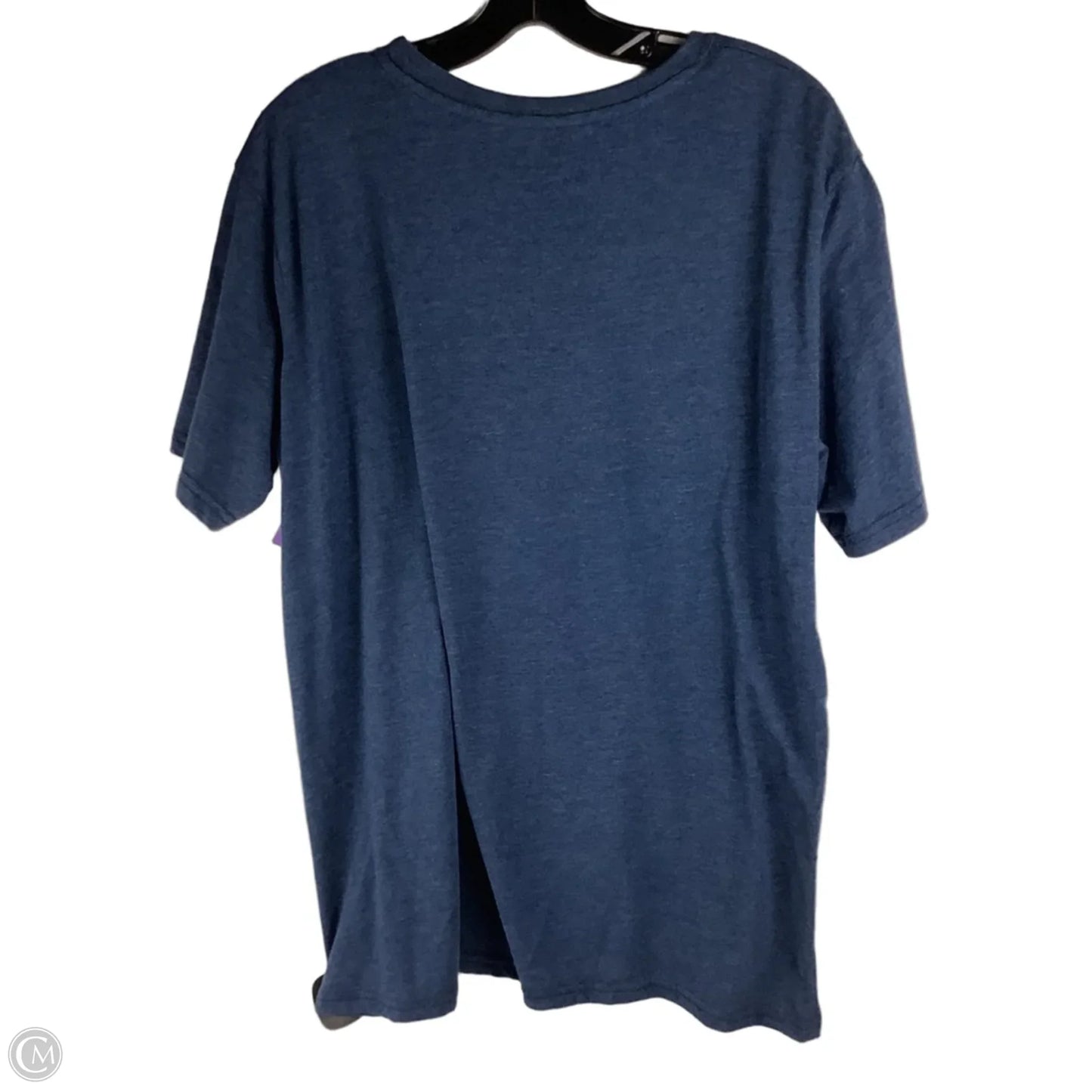 Top Short Sleeve By Clothes Mentor In Blue, Size: Xl