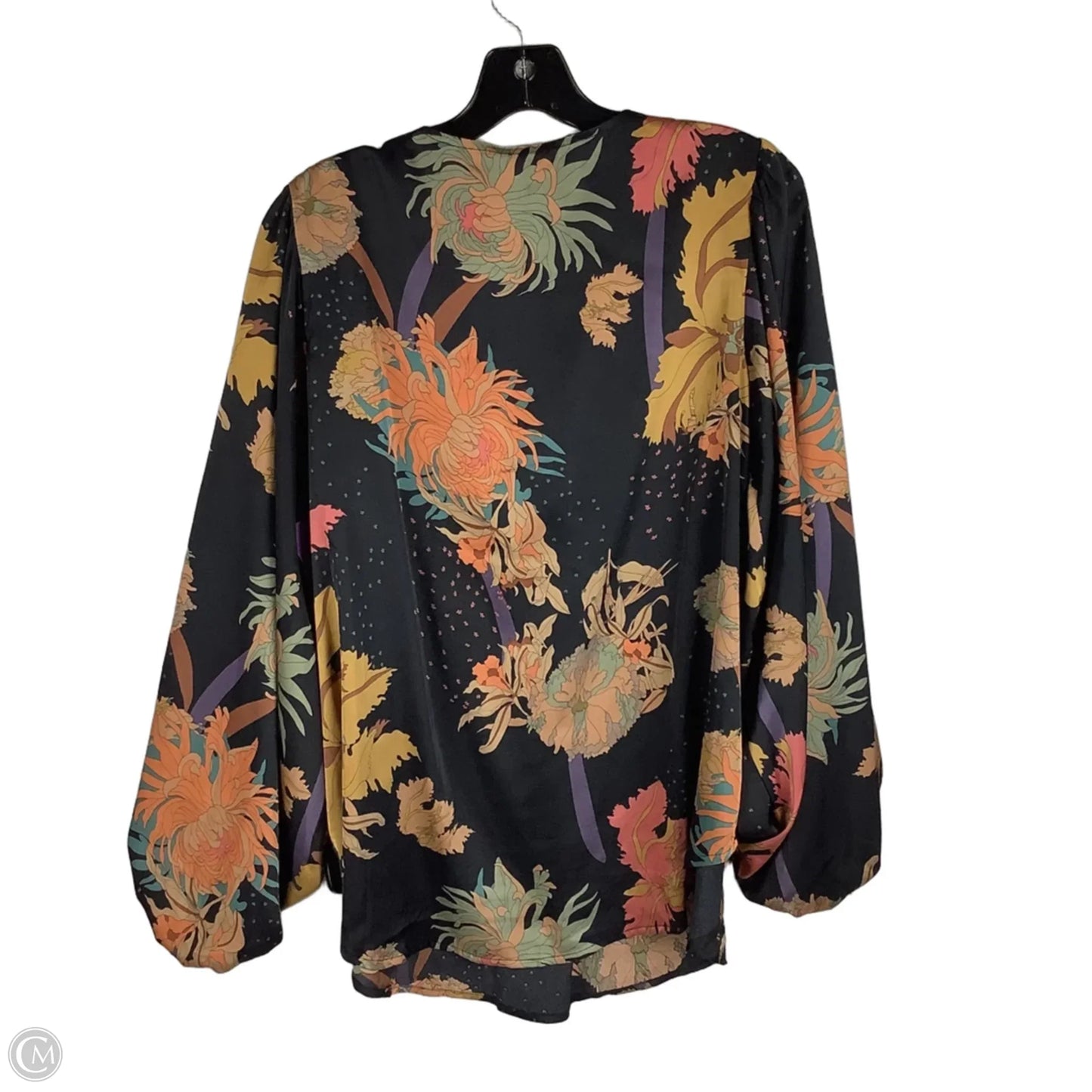 Top Long Sleeve By Jodifl In Orange, Size: S